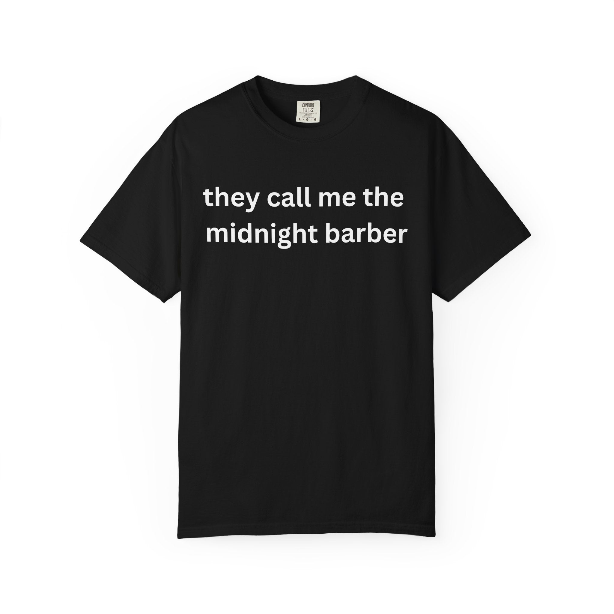 Midnight Barber T-Shirt, Casual Unisex Tee