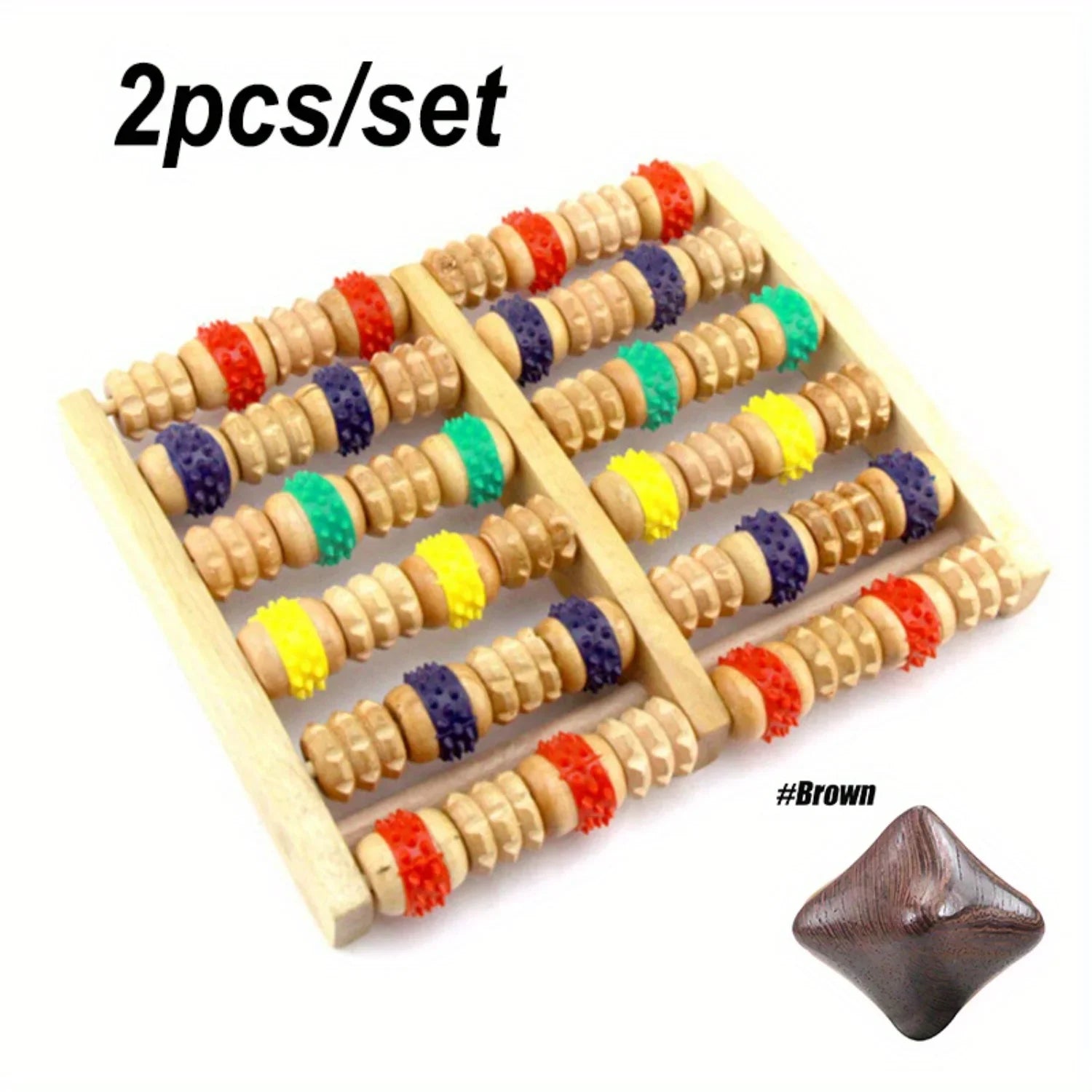 Wooden Foot Massager