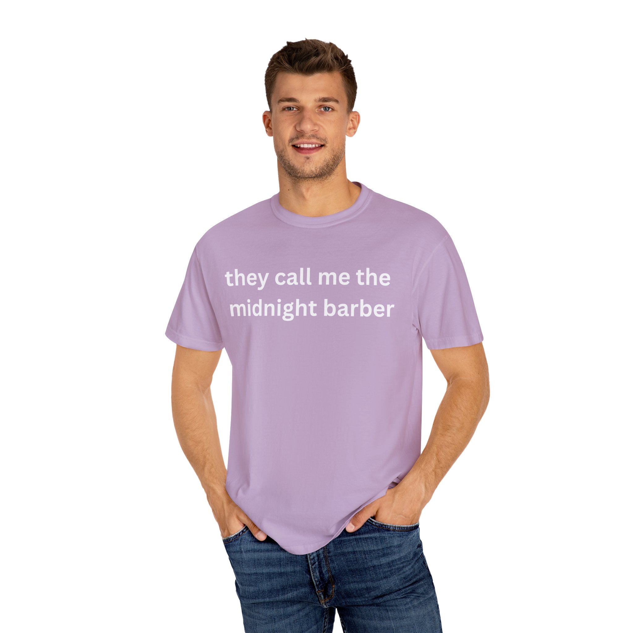 Midnight Barber T-Shirt, Casual Unisex Tee