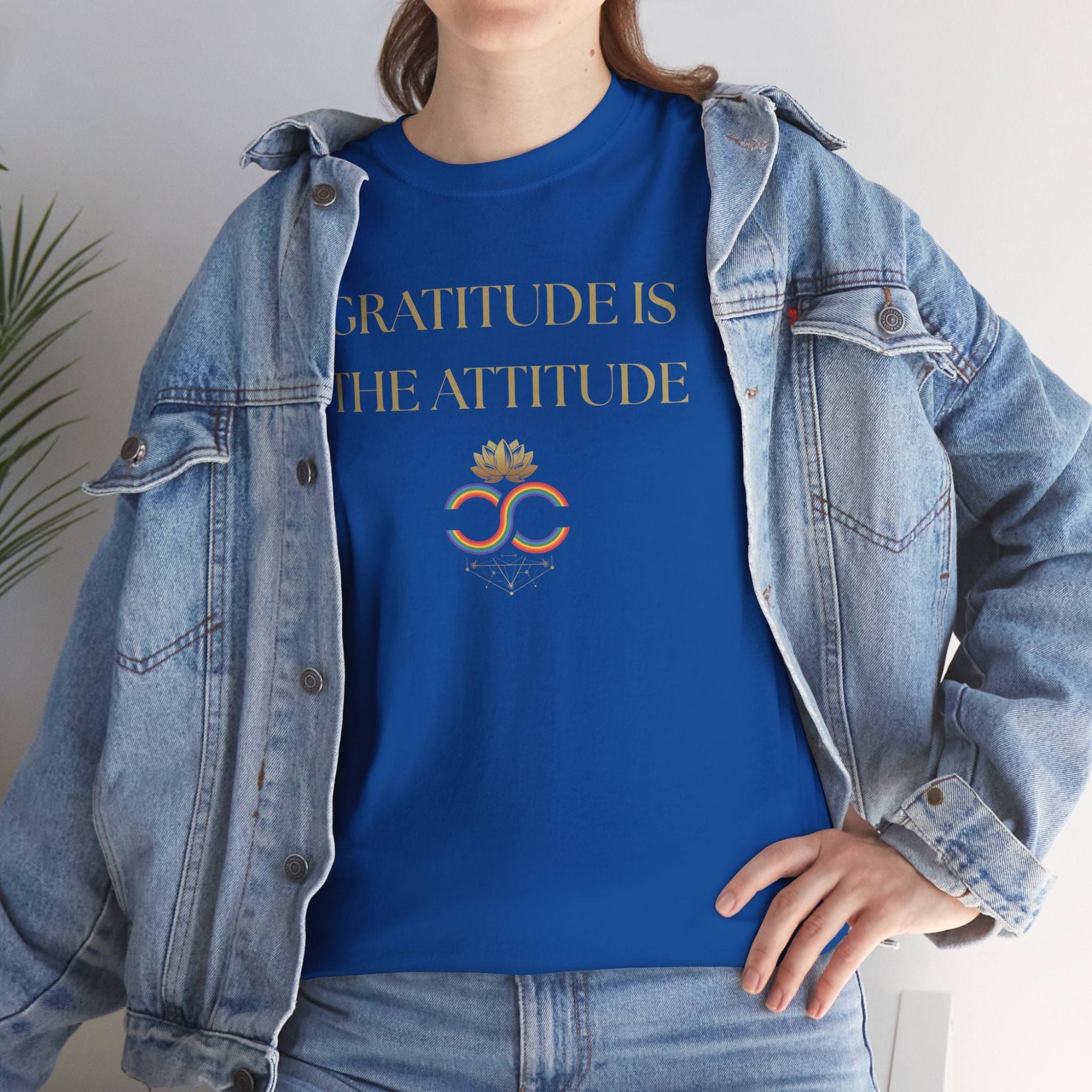 Gratitude Attitude Tee | Unisex Cotton Shirt