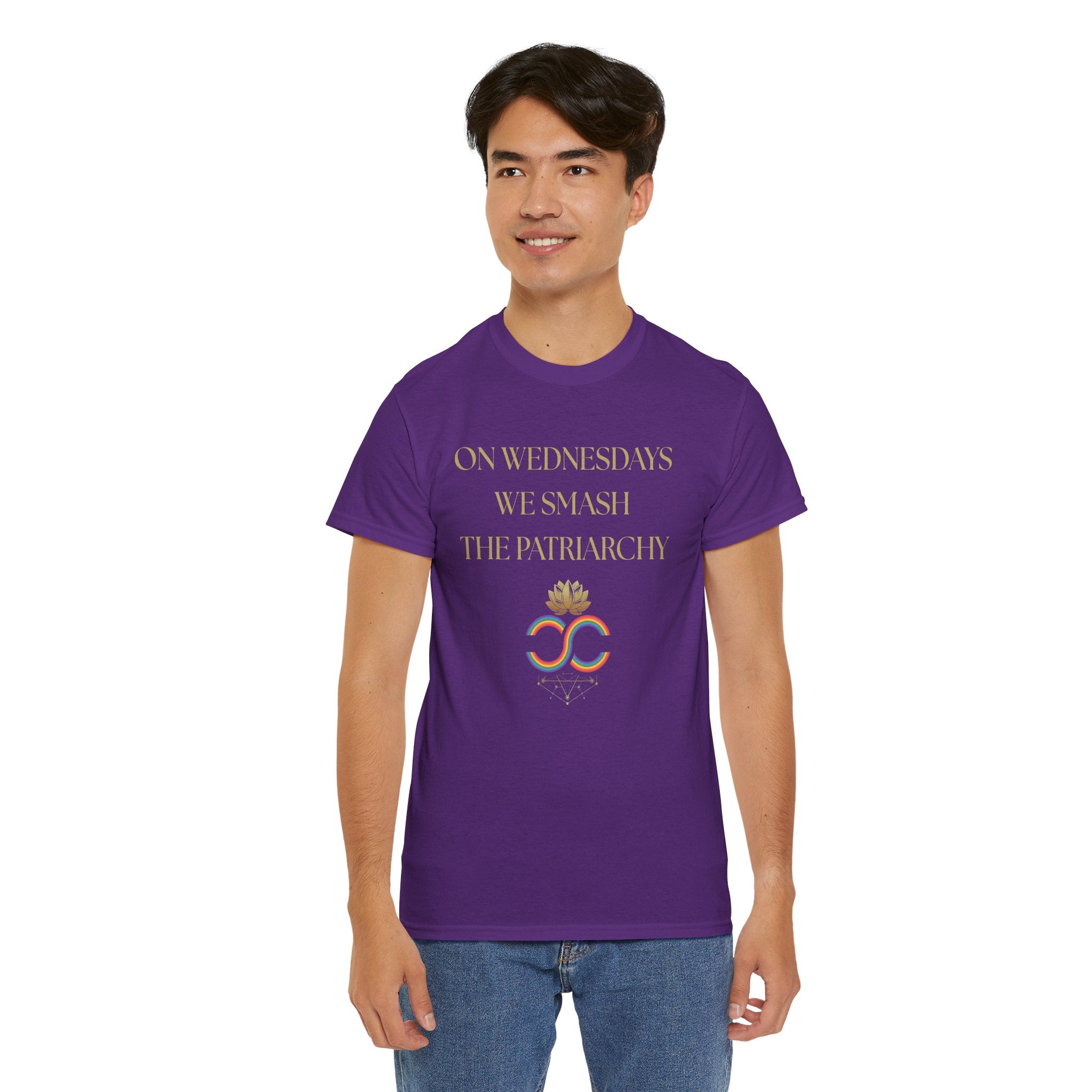 Empowering Statement Tee: "On Wednesdays We Smash the Patriarchy"