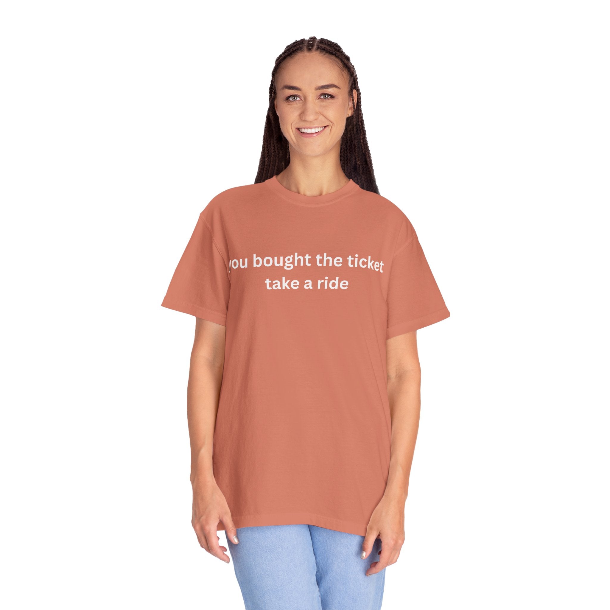 Adventure Awaits Unisex T-Shirt, Casual Wear, "You bought the ticket"