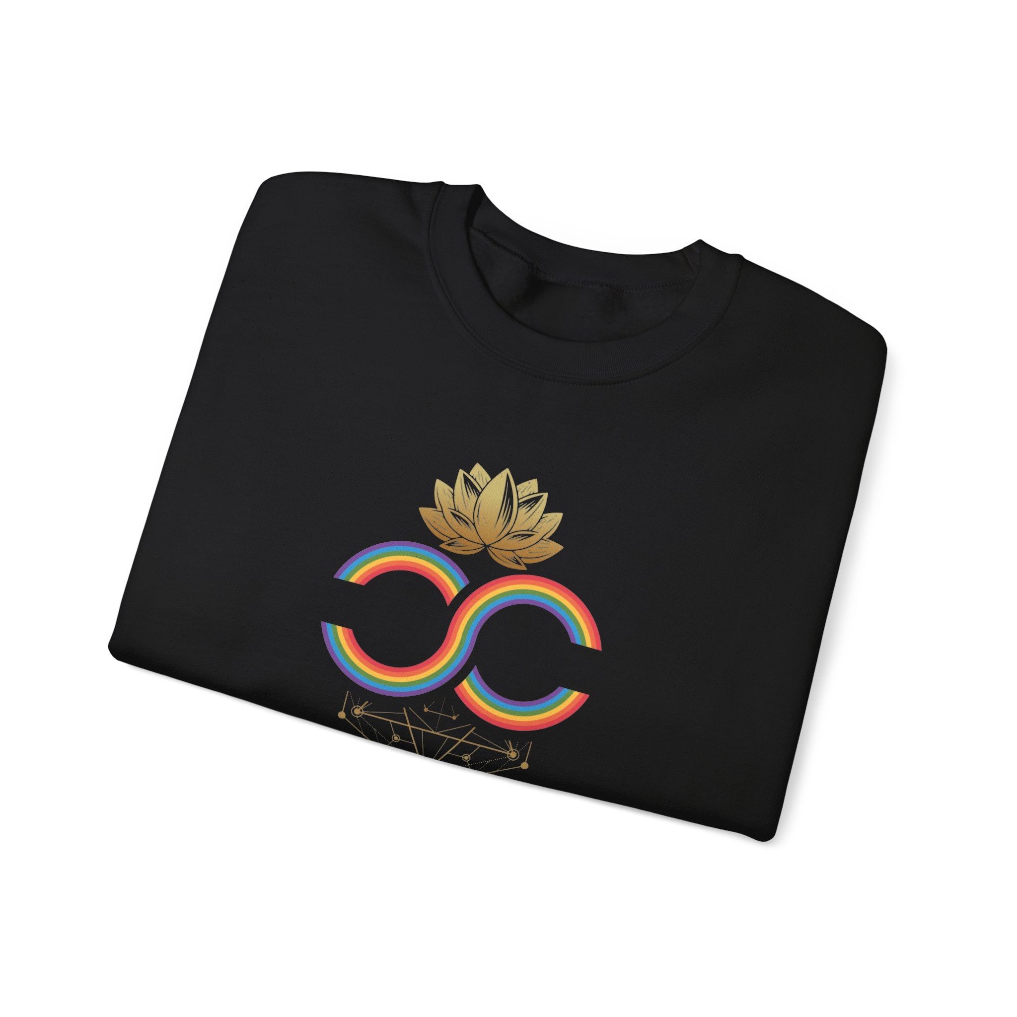 Bloomin Rainbows Crewneck Sweatshirt