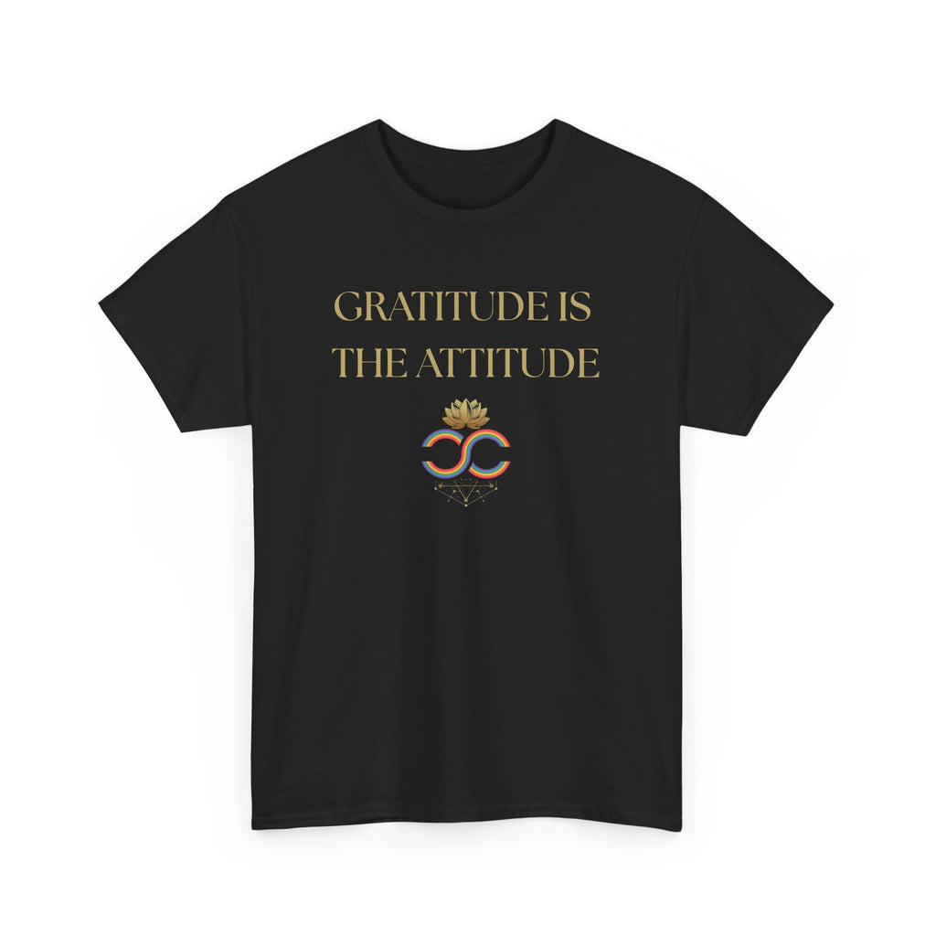 Gratitude Attitude Tee | Unisex Cotton Shirt