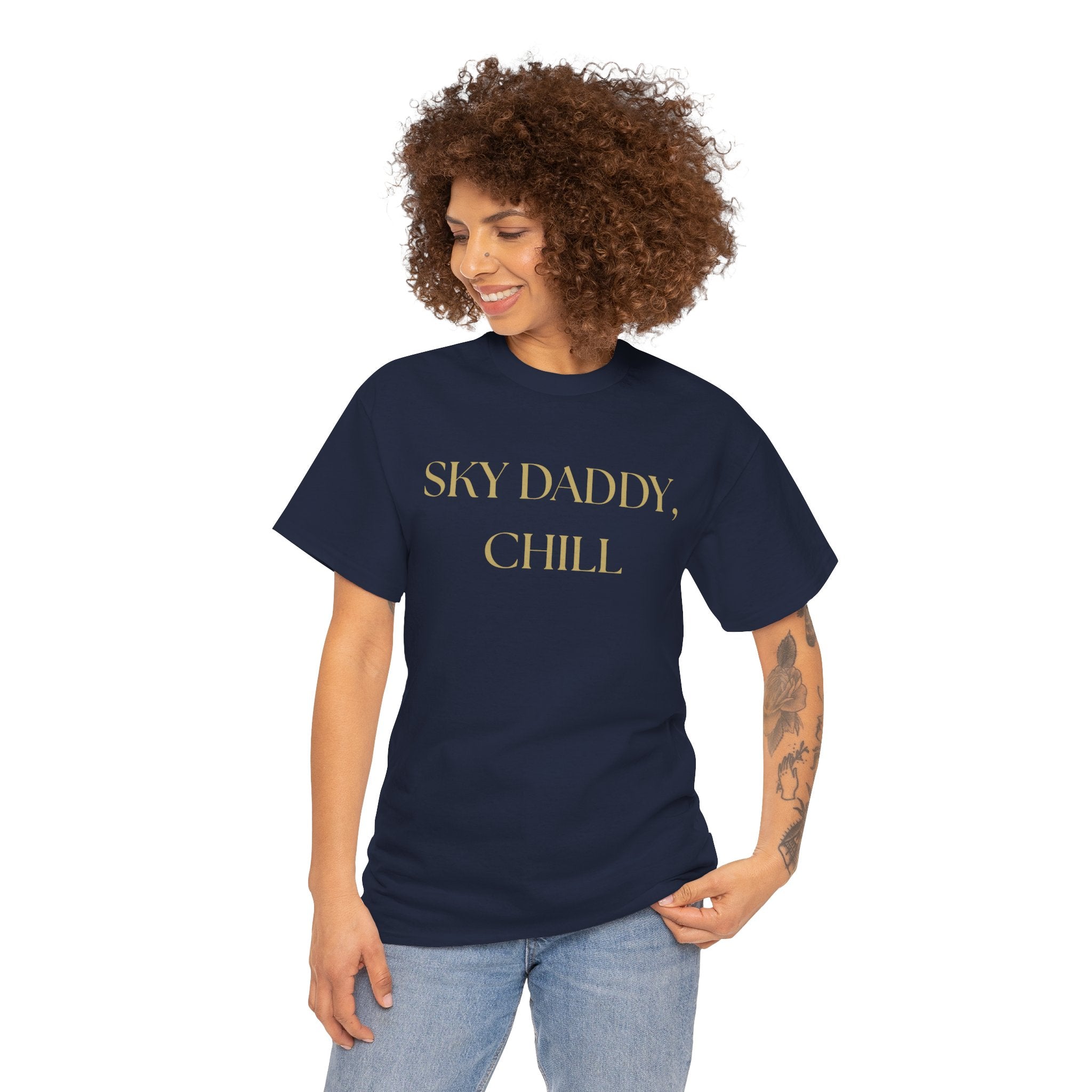 Sky Daddy Chill Heavy Cotton Tee