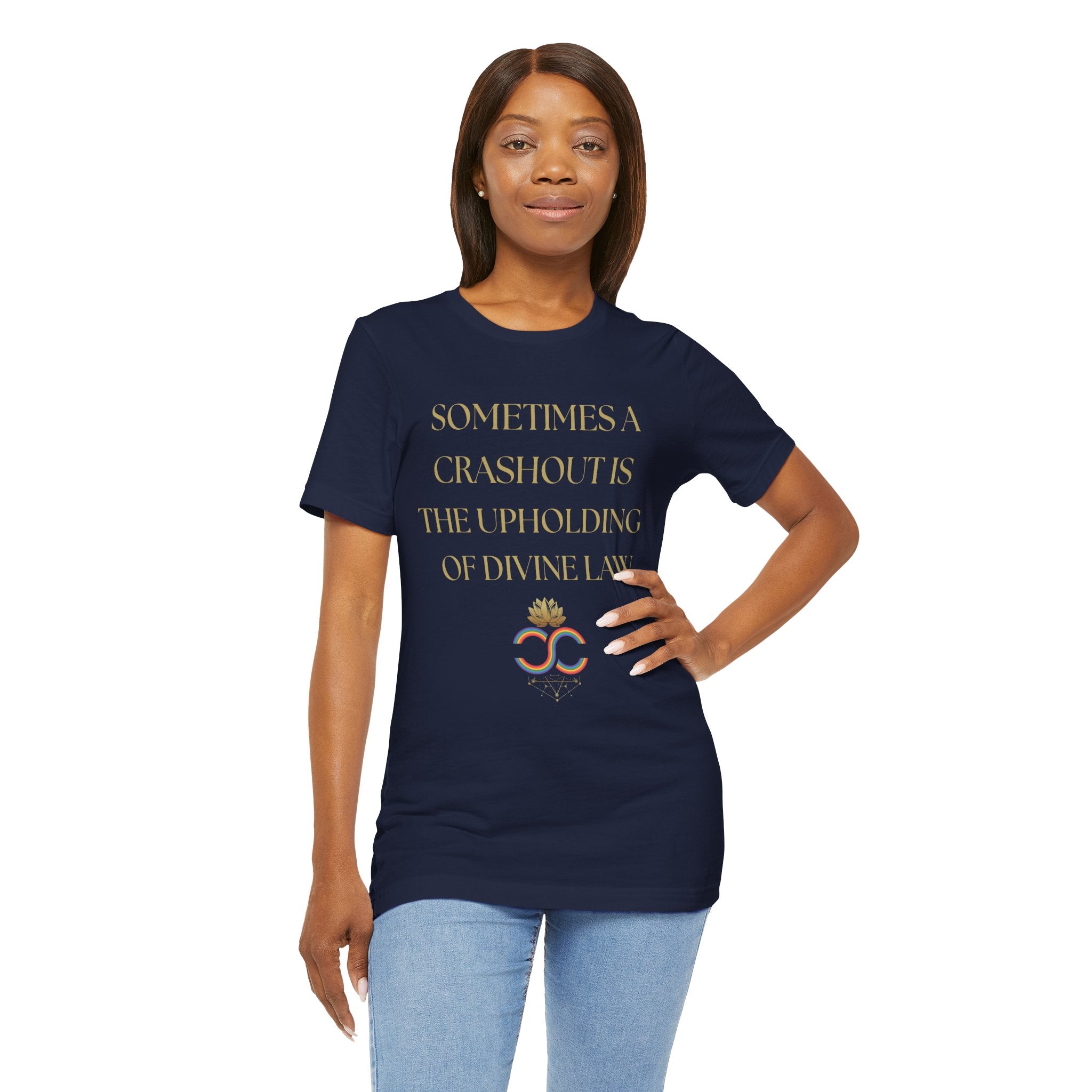 Divine Law Art Unisex Tee, Inspirational Shirt