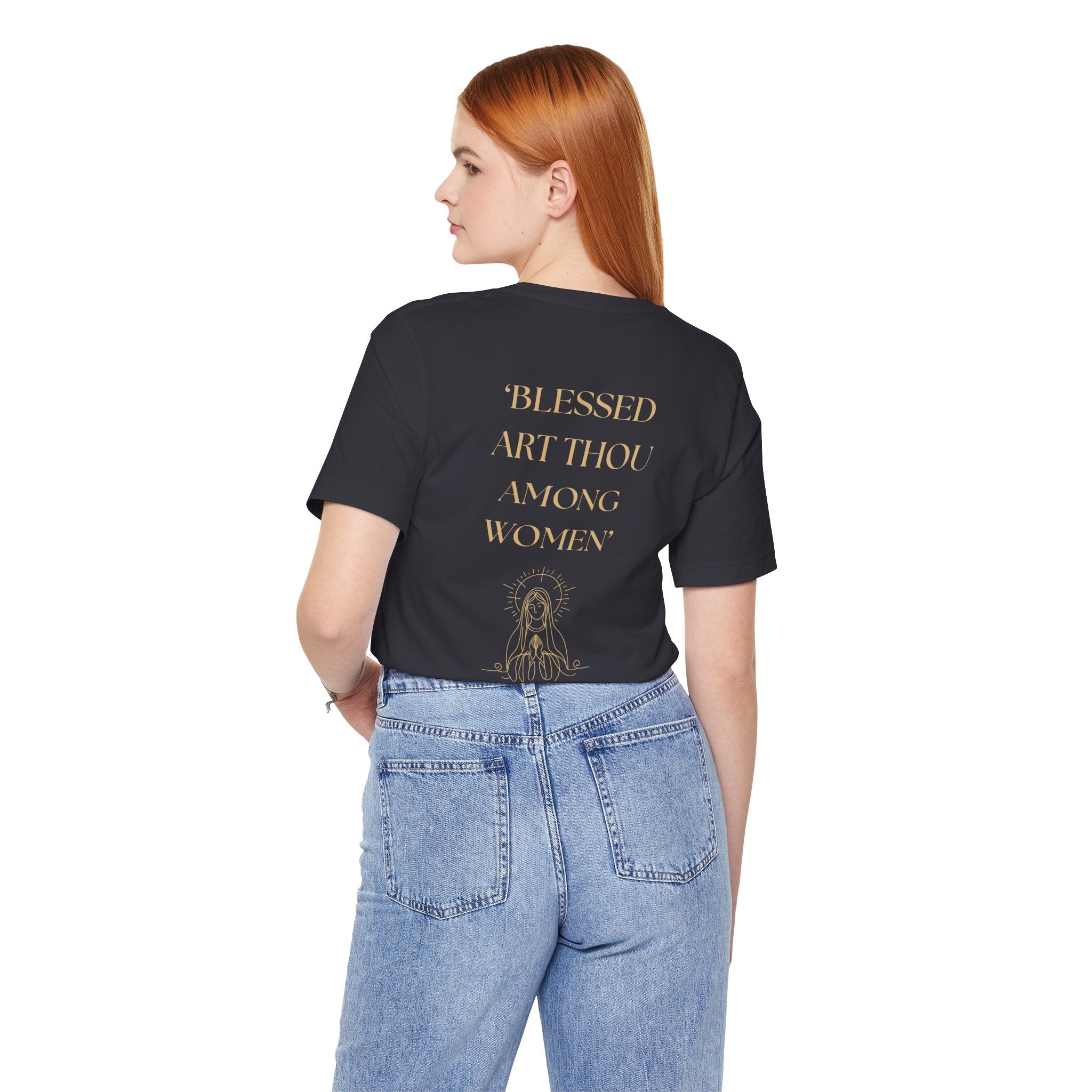 AMOBI Blessed Art Thou Women Unisex Tee