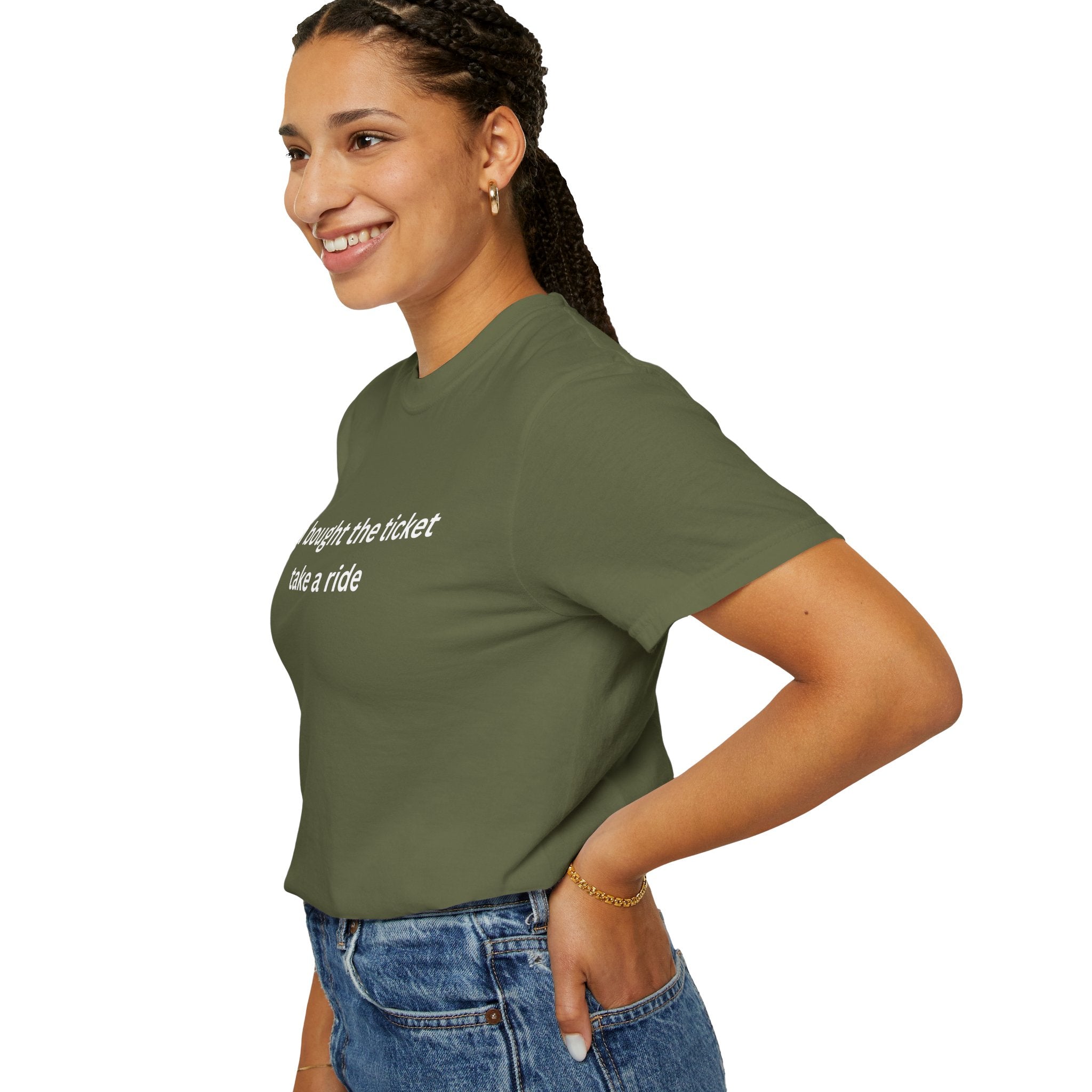 Adventure Awaits Unisex T-Shirt, Casual Wear, "You bought the ticket"