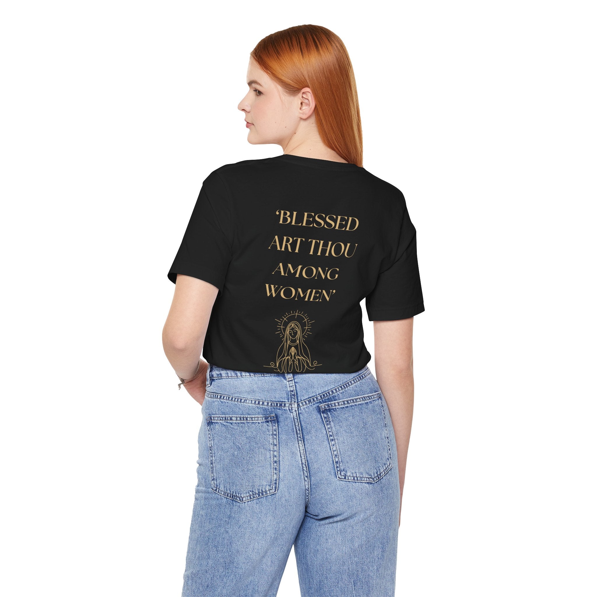 AMOBI Blessed Art Thou Women Unisex Tee