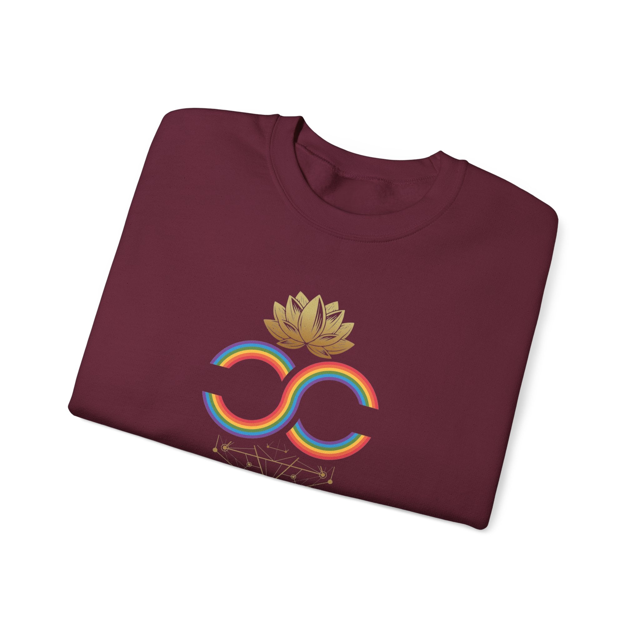 Bloomin Rainbows Crewneck Sweatshirt