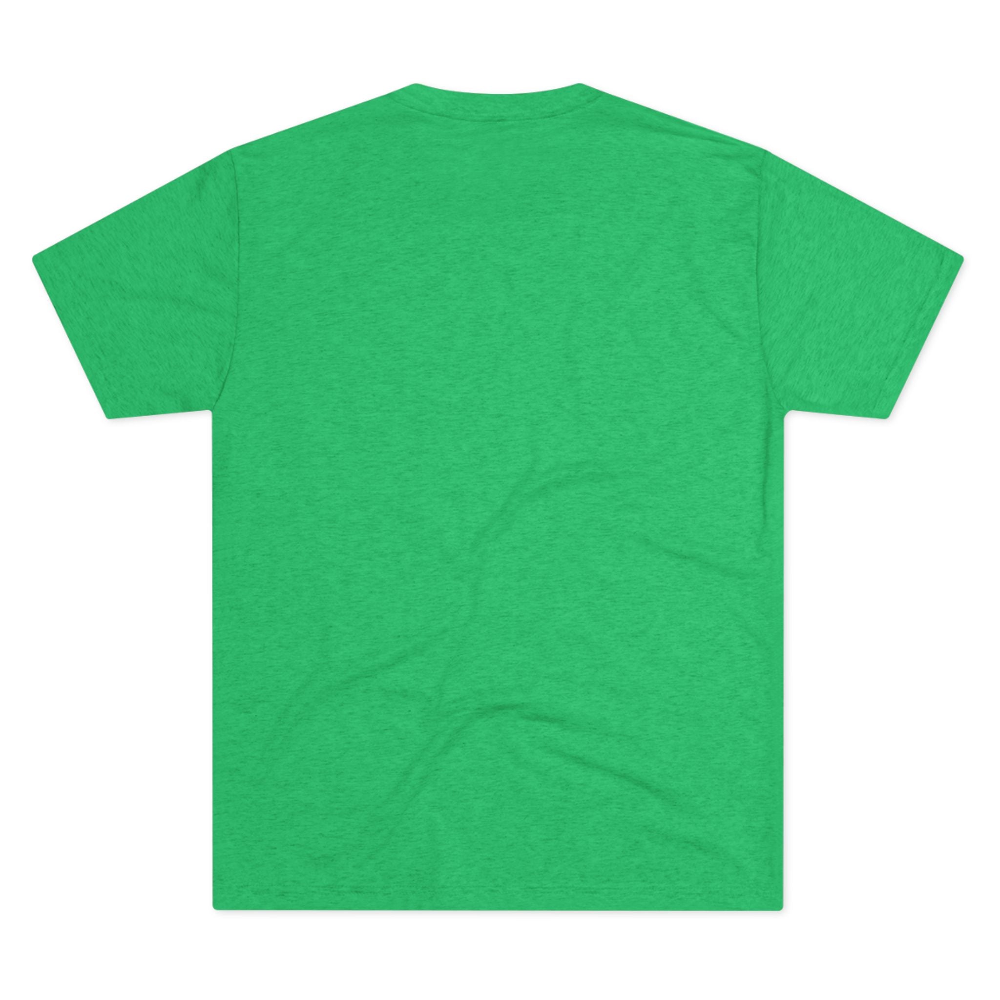 Inspirational Quote Crew Tee - Comfortable Unisex Tri-Blend Shirt "To whom much is given"