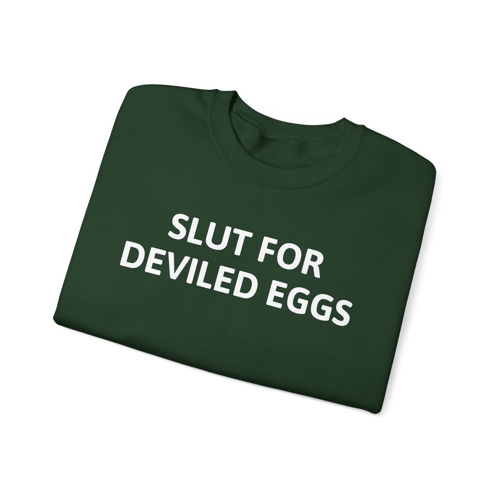 Deviled Eggs Lover Sweatshirt - Unisex Heavy Blend™ Crewneck