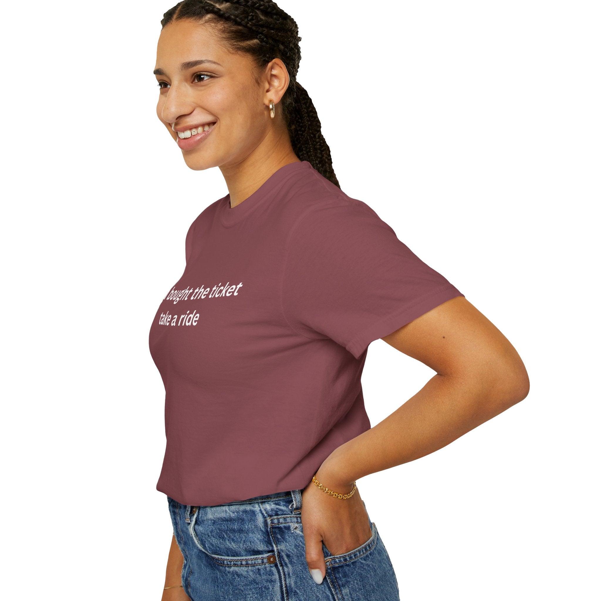 Adventure Awaits Unisex T-Shirt, Casual Wear, "You bought the ticket"