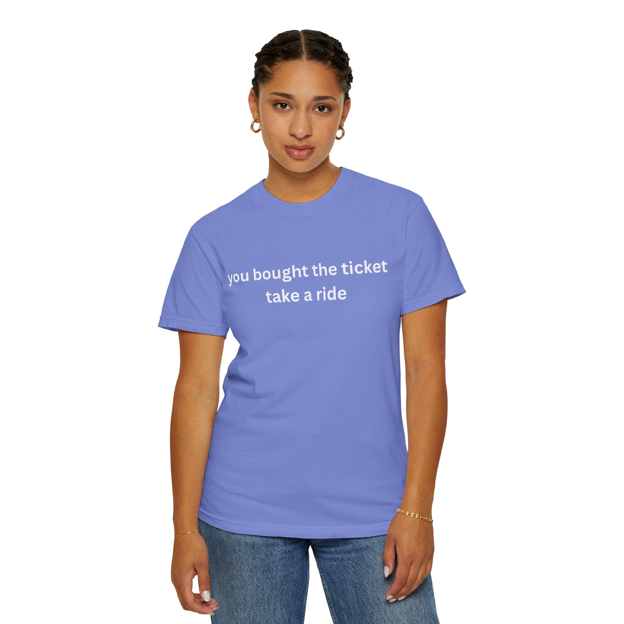 Adventure Awaits Unisex T-Shirt, Casual Wear, "You bought the ticket"
