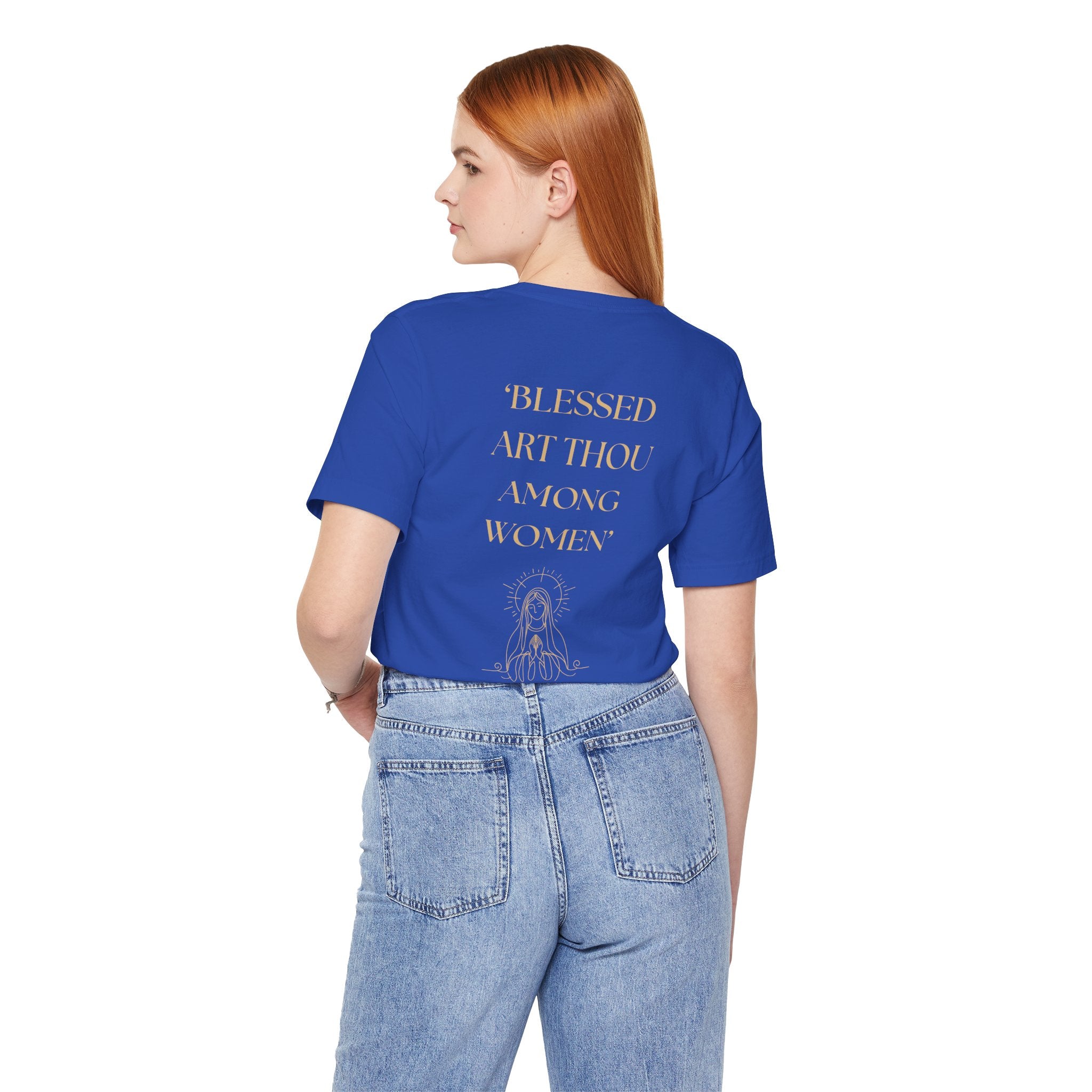 AMOBI Blessed Art Thou Women Unisex Tee