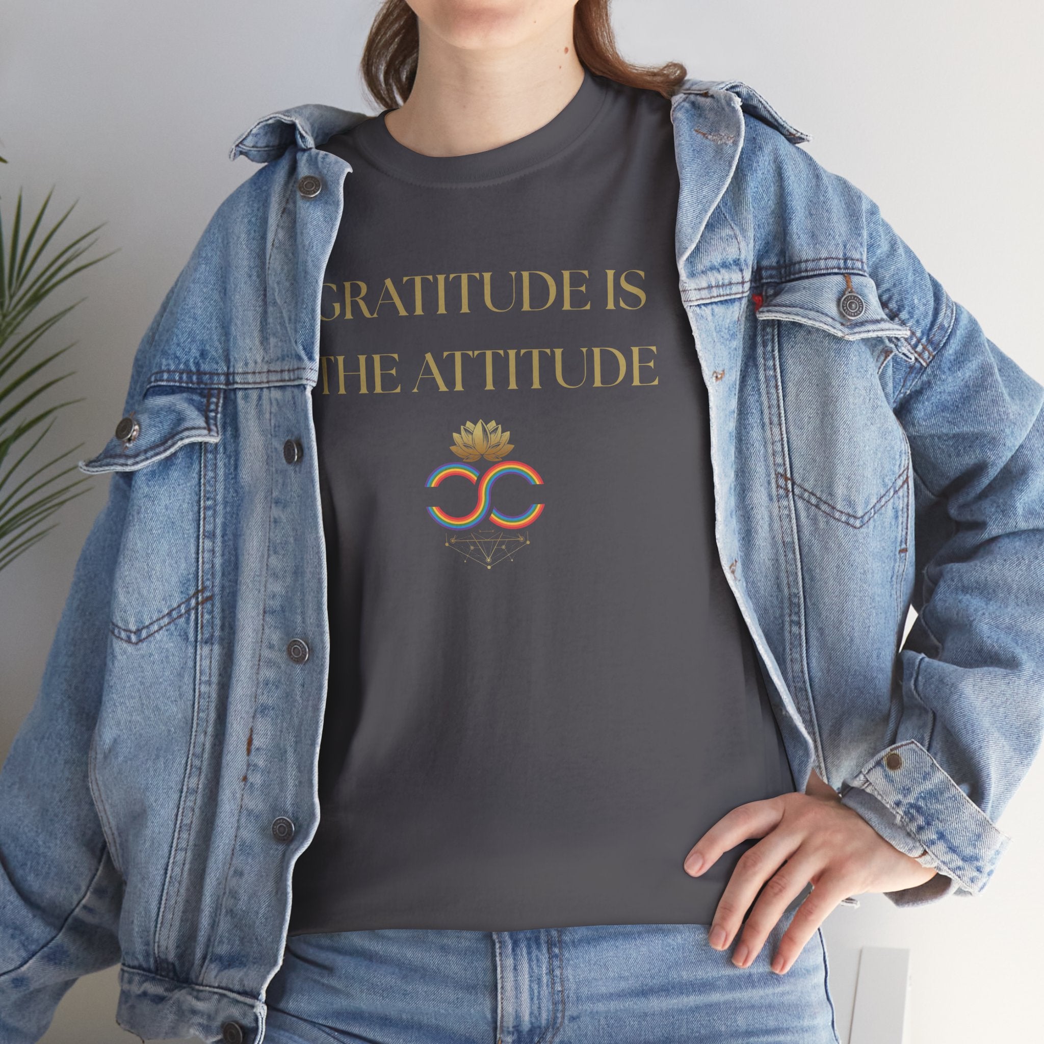 Gratitude Attitude Tee | Unisex Cotton Shirt