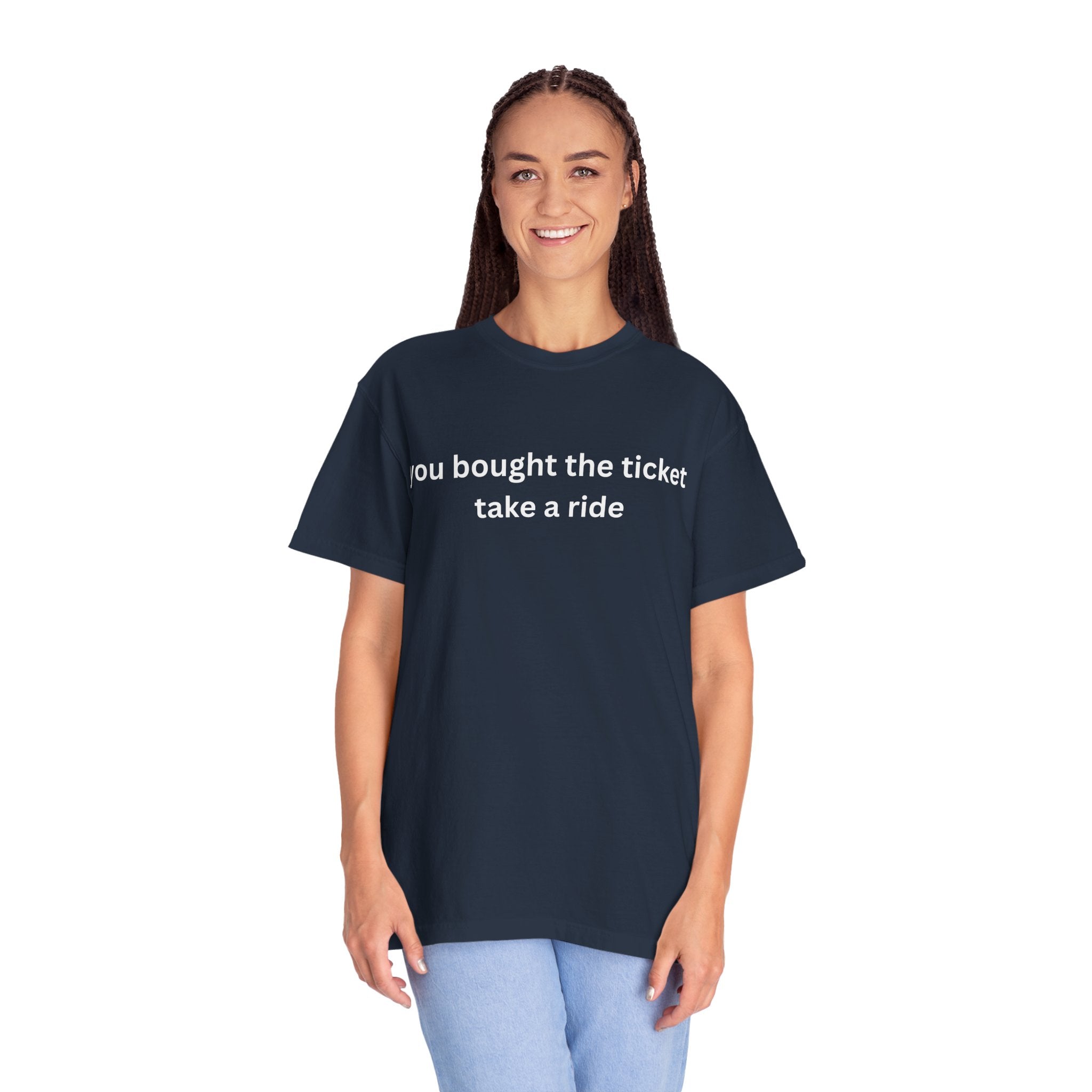 Adventure Awaits Unisex T-Shirt, Casual Wear, "You bought the ticket"