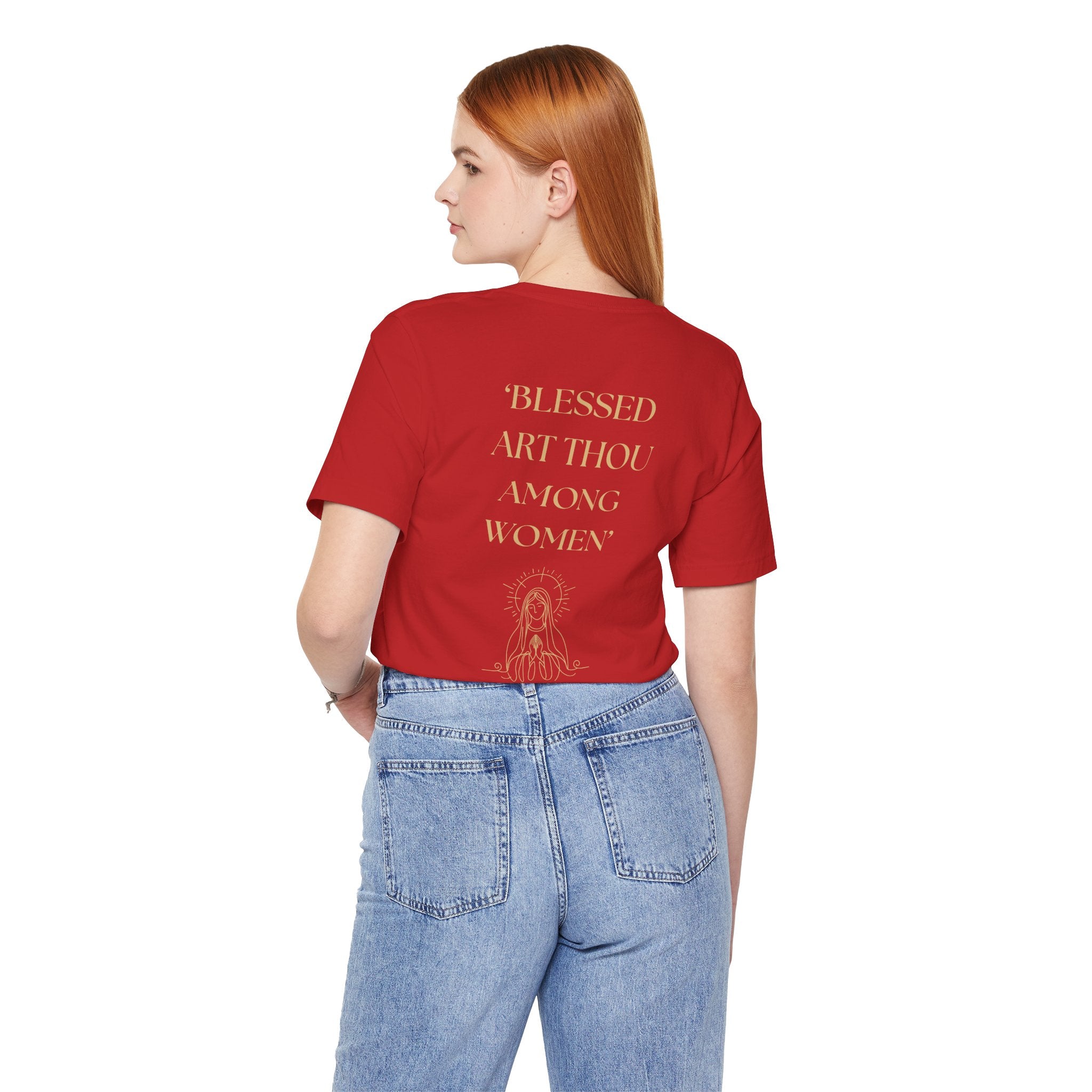 AMOBI Blessed Art Thou Women Unisex Tee
