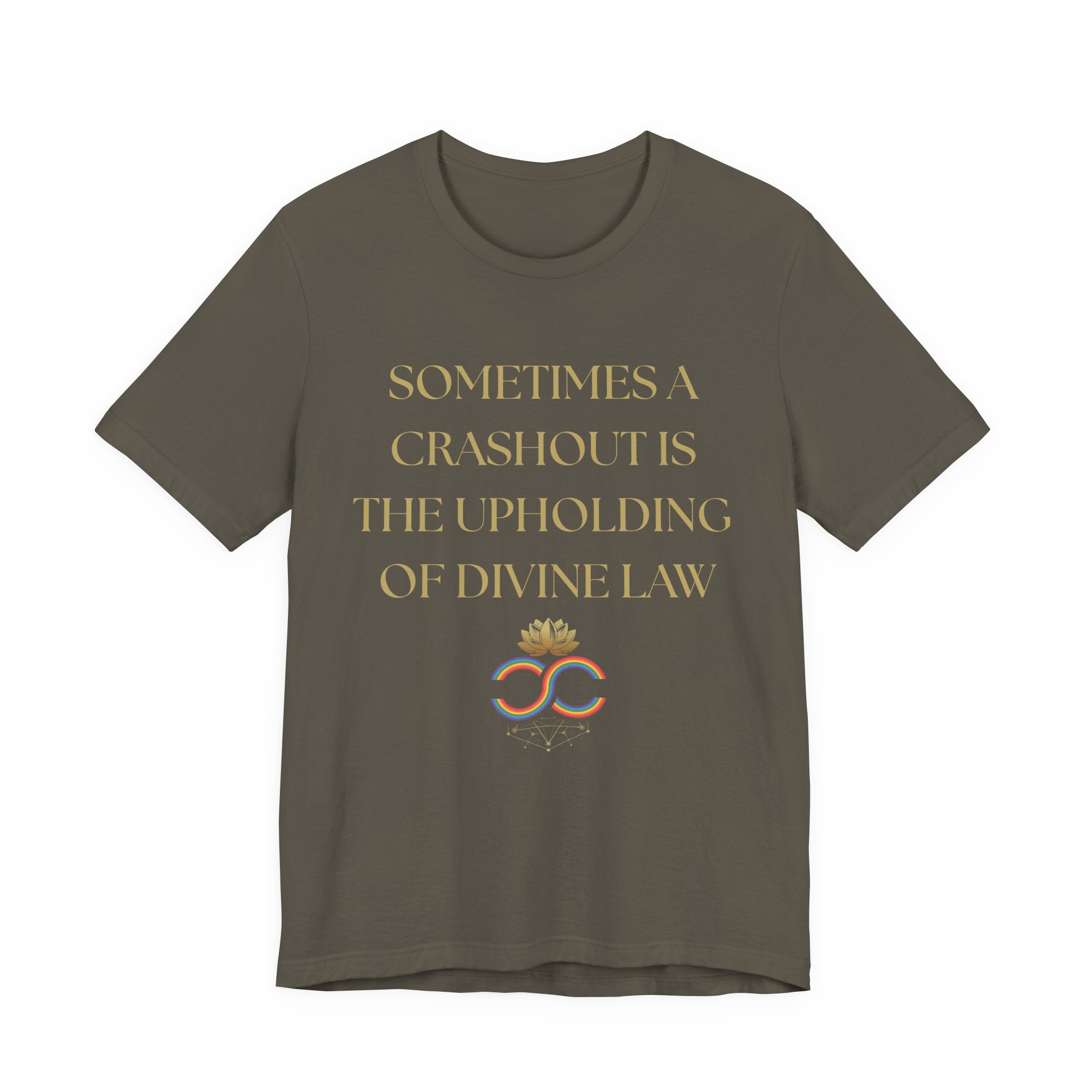 Divine Law Art Unisex Tee, Inspirational Shirt