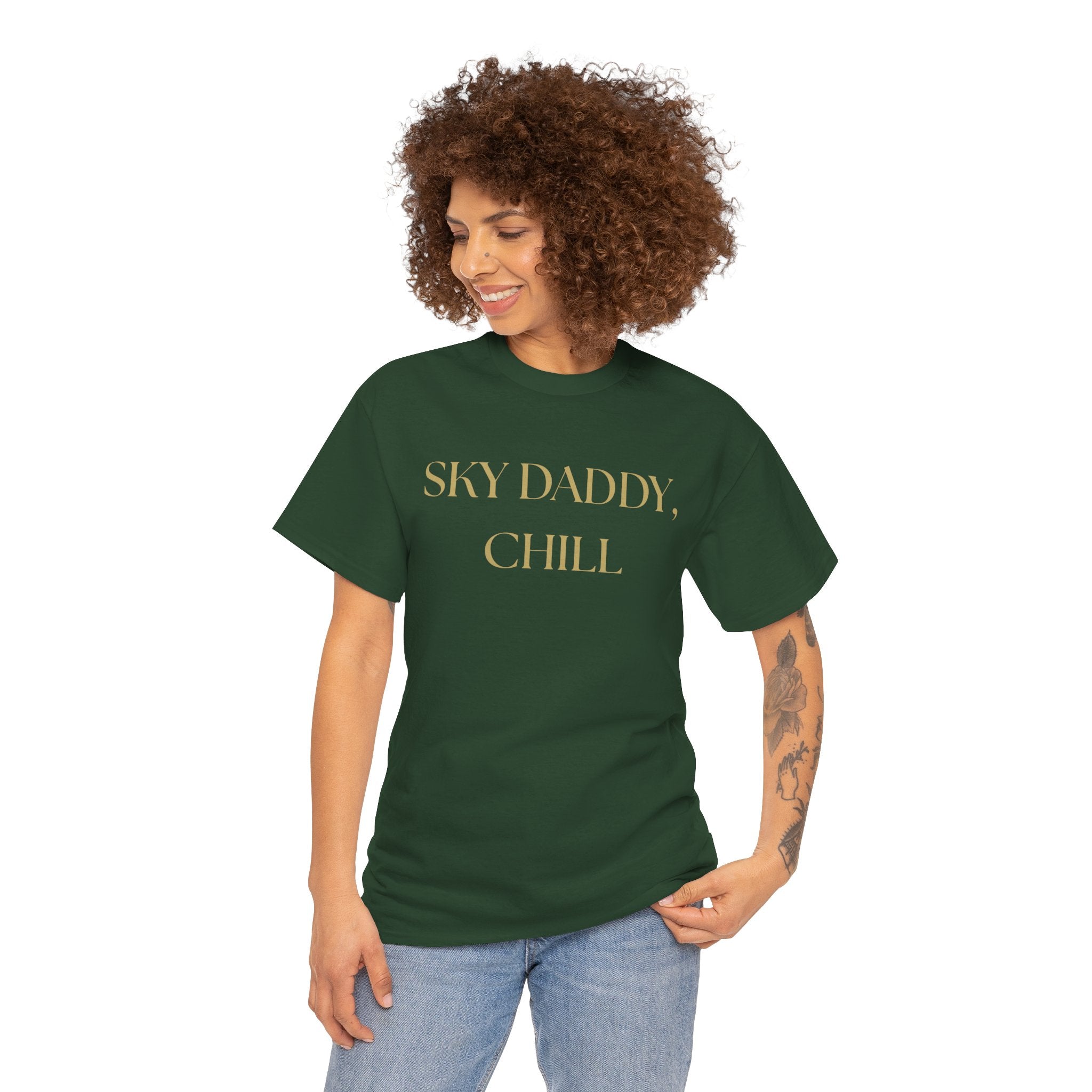 Sky Daddy Chill Heavy Cotton Tee