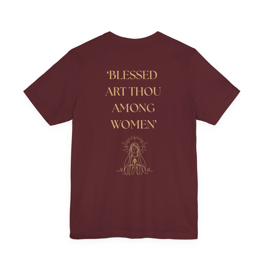 AMOBI Blessed Art Thou Women Unisex Tee