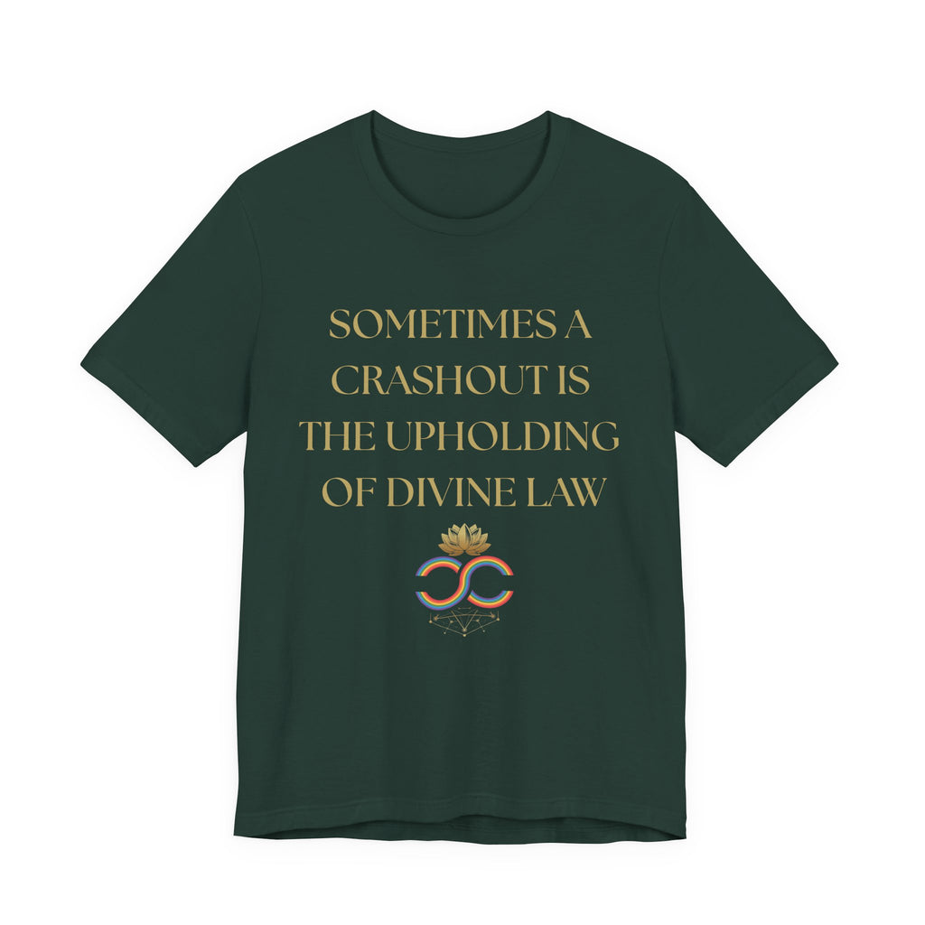 Divine Law Art Unisex Tee, Inspirational Shirt