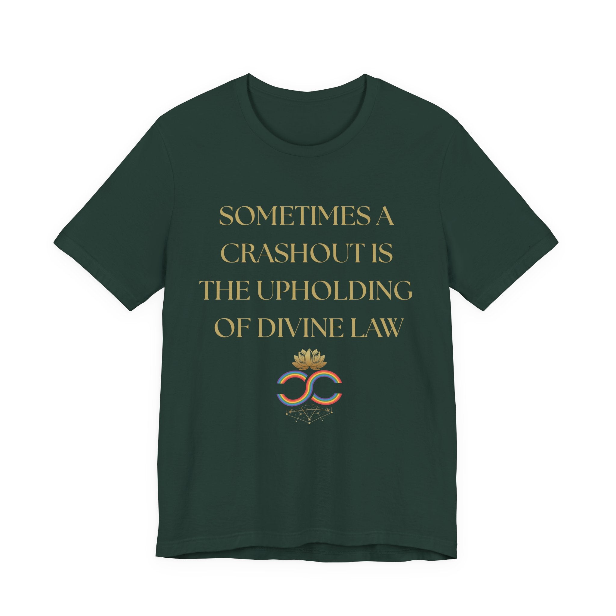 Divine Law Art Unisex Tee, Inspirational Shirt