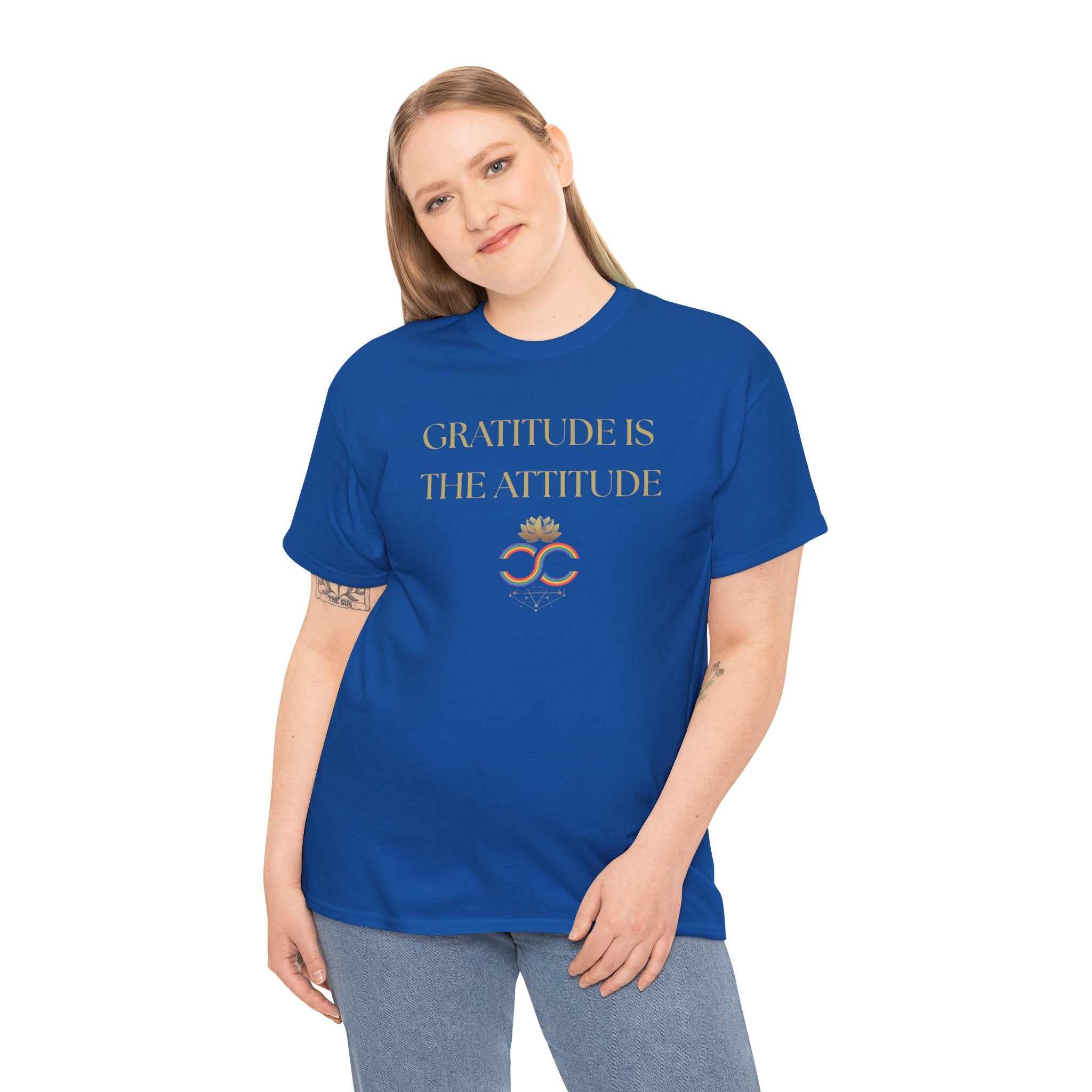 Gratitude Attitude Tee | Unisex Cotton Shirt