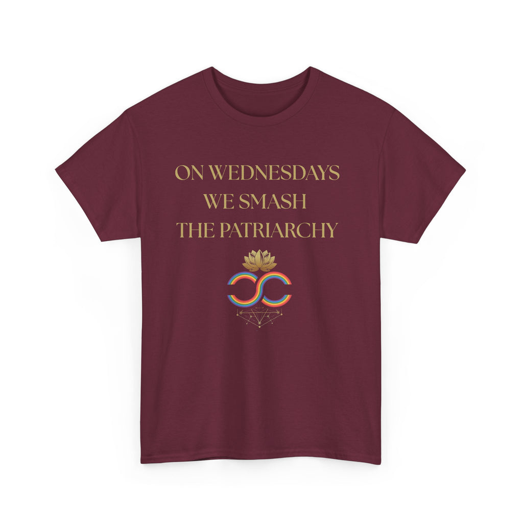 Empowering Statement Tee: "On Wednesdays We Smash the Patriarchy"