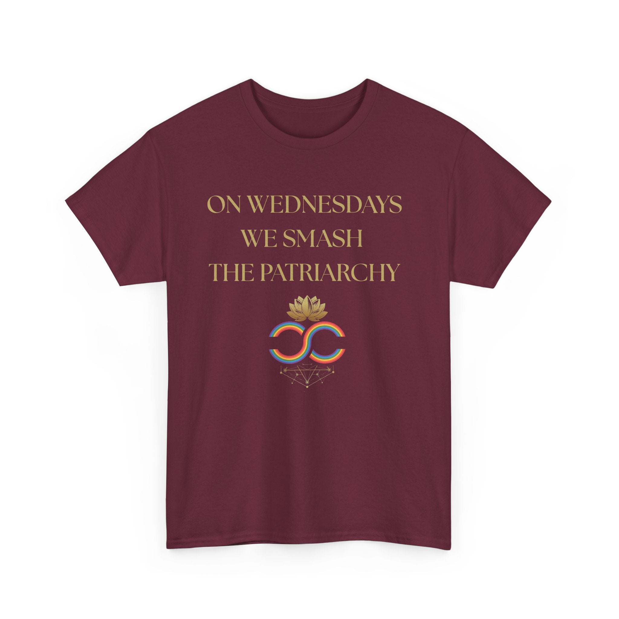 Empowering Statement Tee: "On Wednesdays We Smash the Patriarchy"