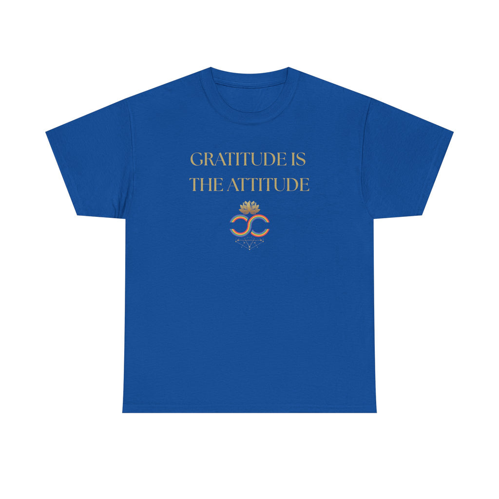 Gratitude Attitude Tee | Unisex Cotton Shirt