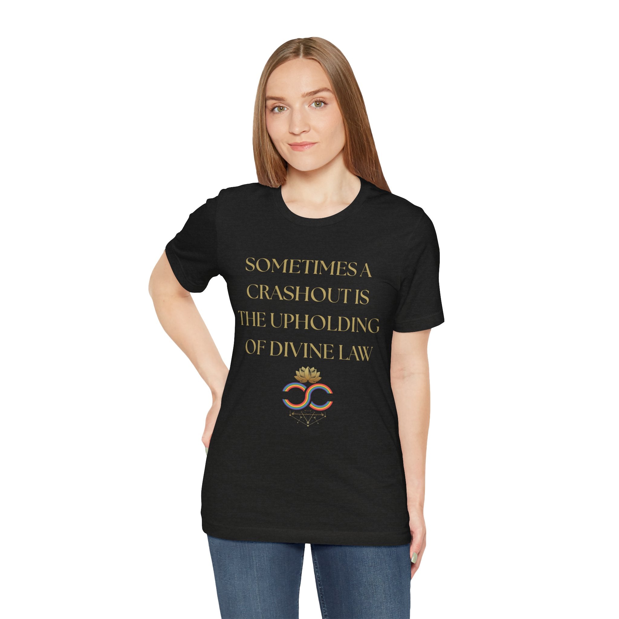 Divine Law Art Unisex Tee, Inspirational Shirt