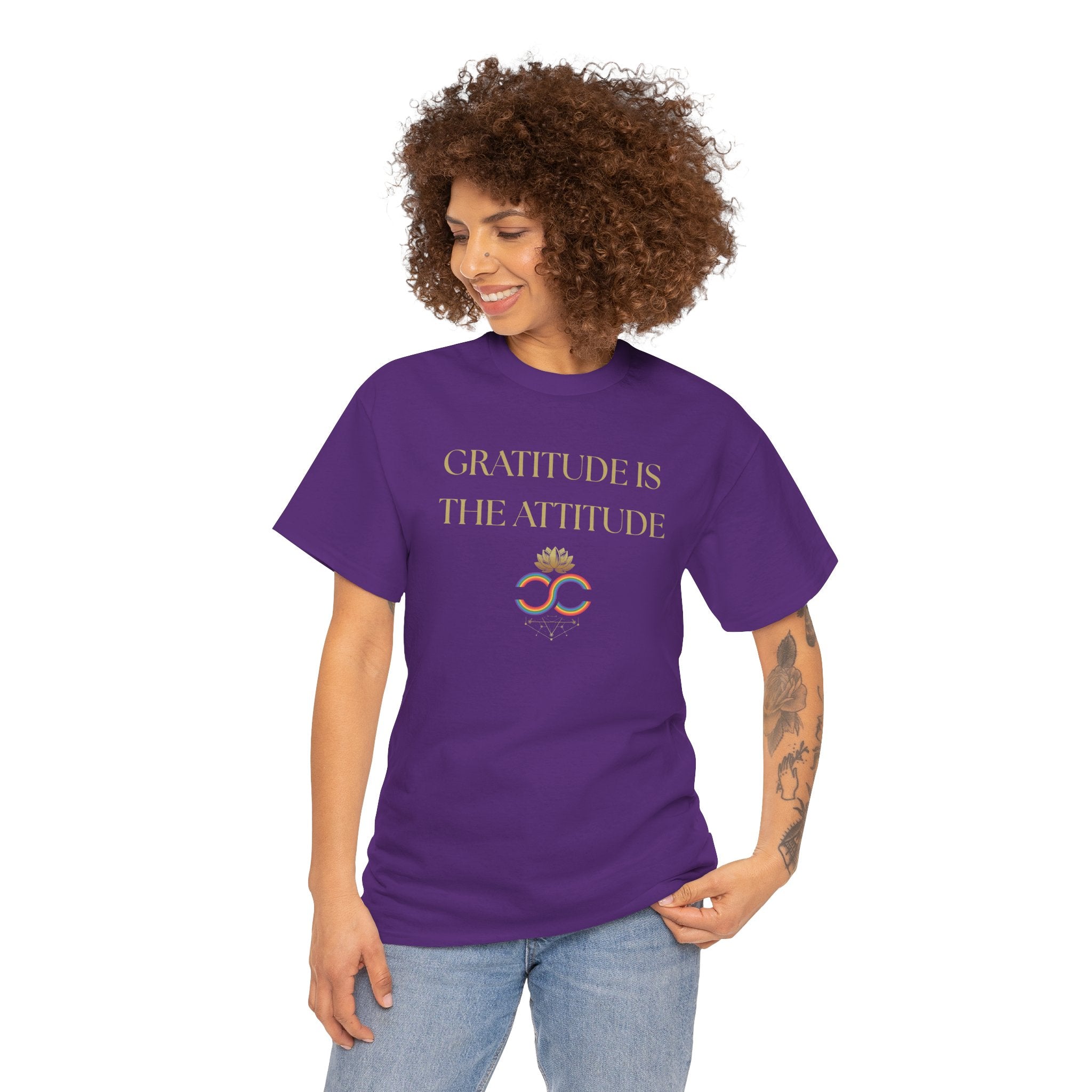 Gratitude Attitude Tee | Unisex Cotton Shirt