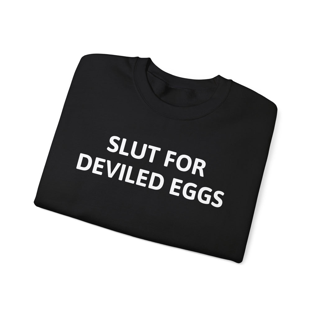 Deviled Eggs Lover Sweatshirt - Unisex Heavy Blend™ Crewneck