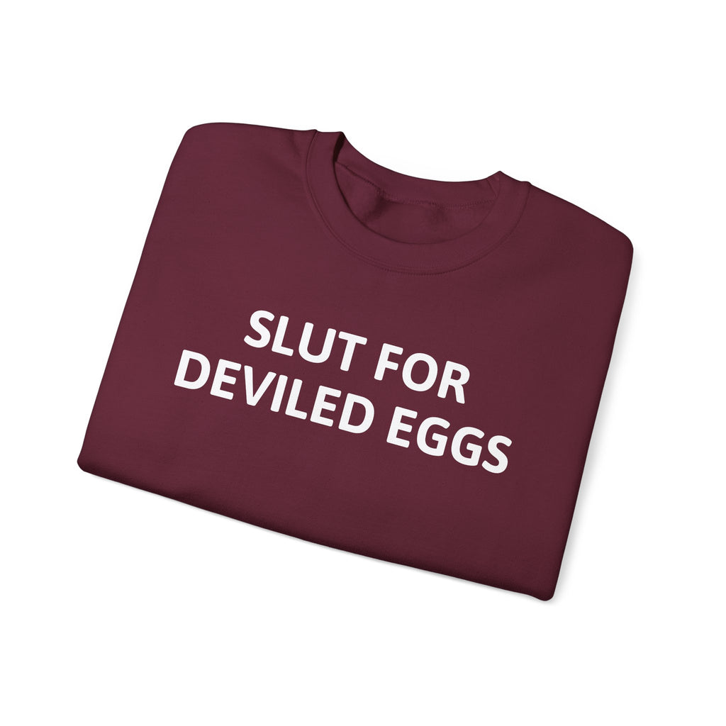 Deviled Eggs Lover Sweatshirt - Unisex Heavy Blend™ Crewneck