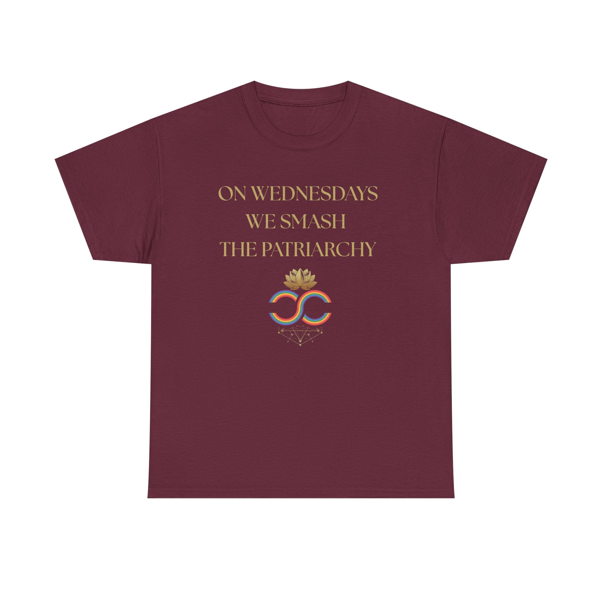 Empowering Statement Tee: "On Wednesdays We Smash the Patriarchy"