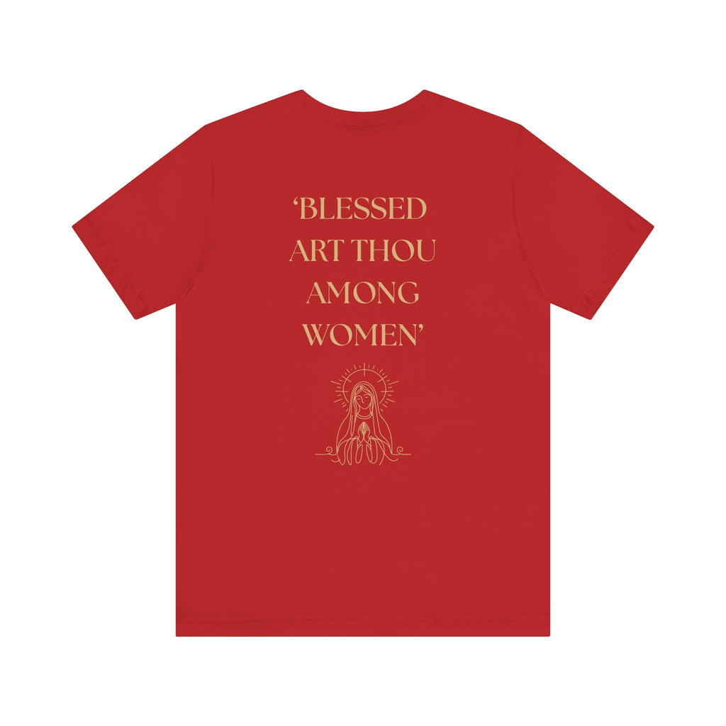 AMOBI Blessed Art Thou Women Unisex Tee