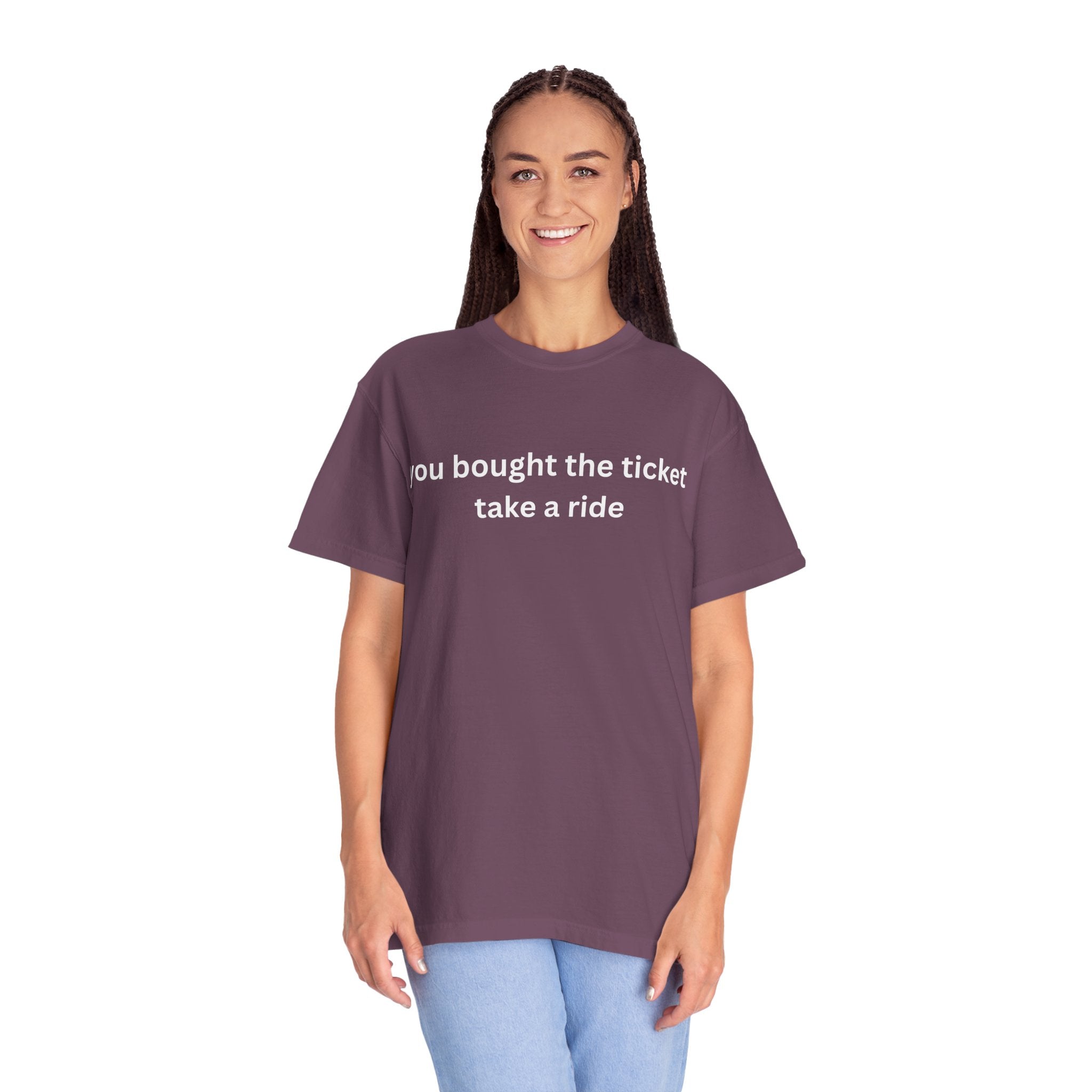 Adventure Awaits Unisex T-Shirt, Casual Wear, "You bought the ticket"