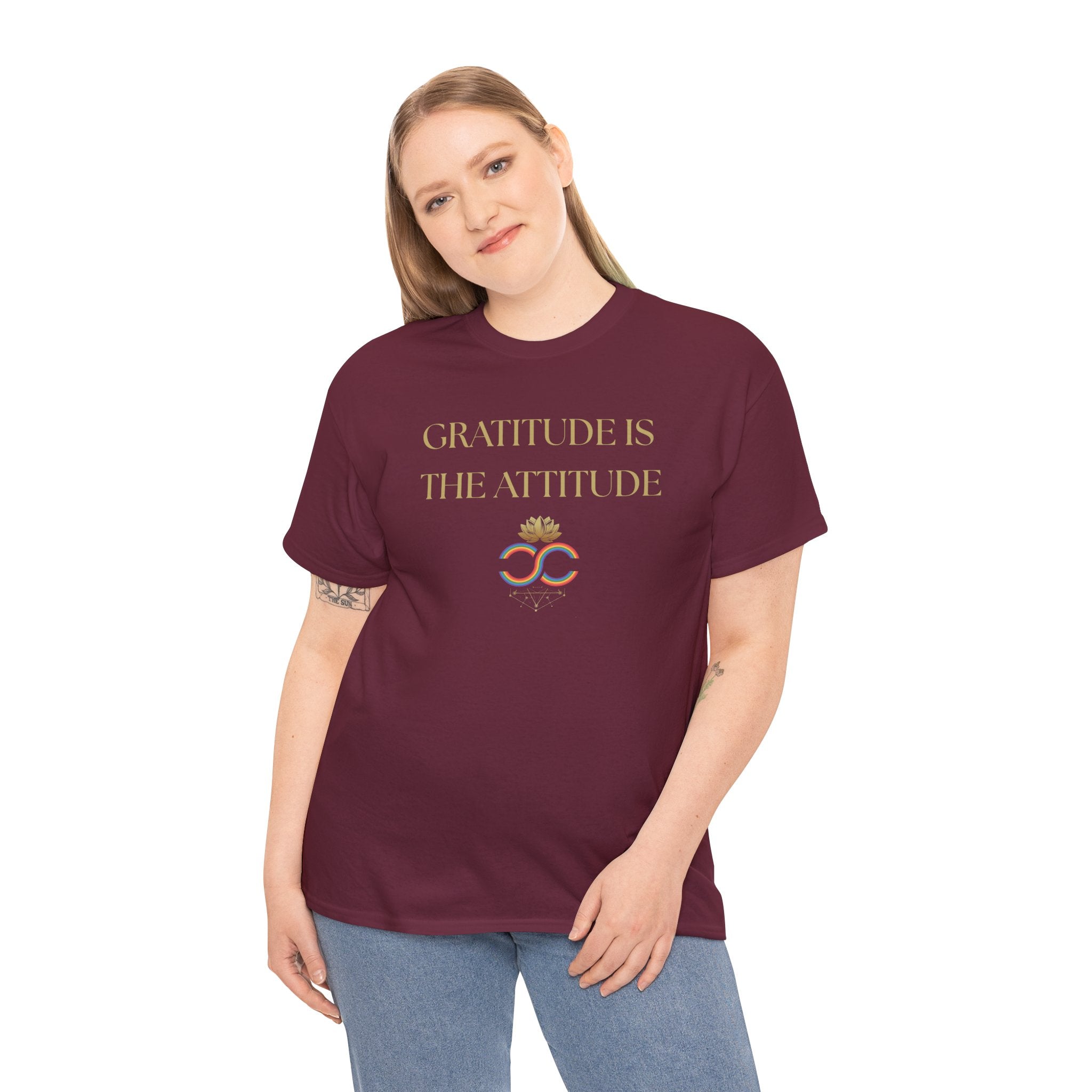 Gratitude Attitude Tee | Unisex Cotton Shirt