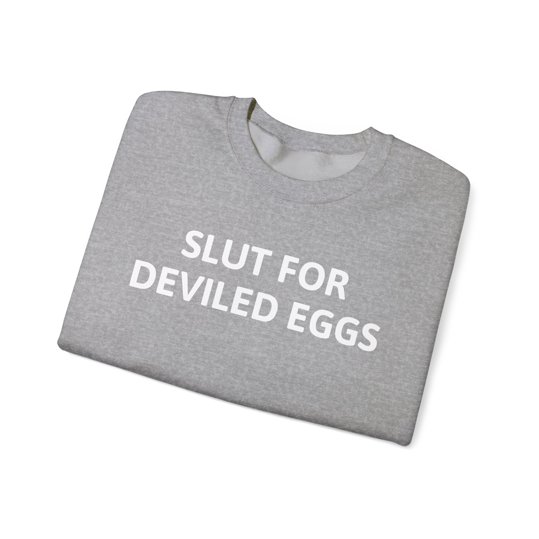 Deviled Eggs Lover Sweatshirt - Unisex Heavy Blend™ Crewneck