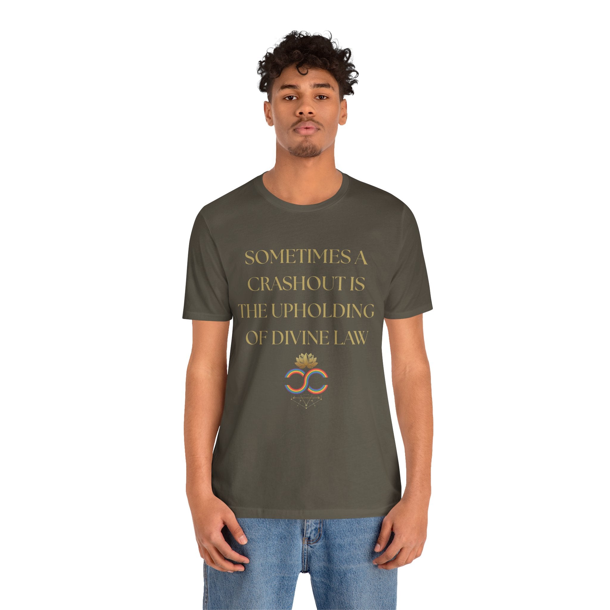 Divine Law Art Unisex Tee, Inspirational Shirt
