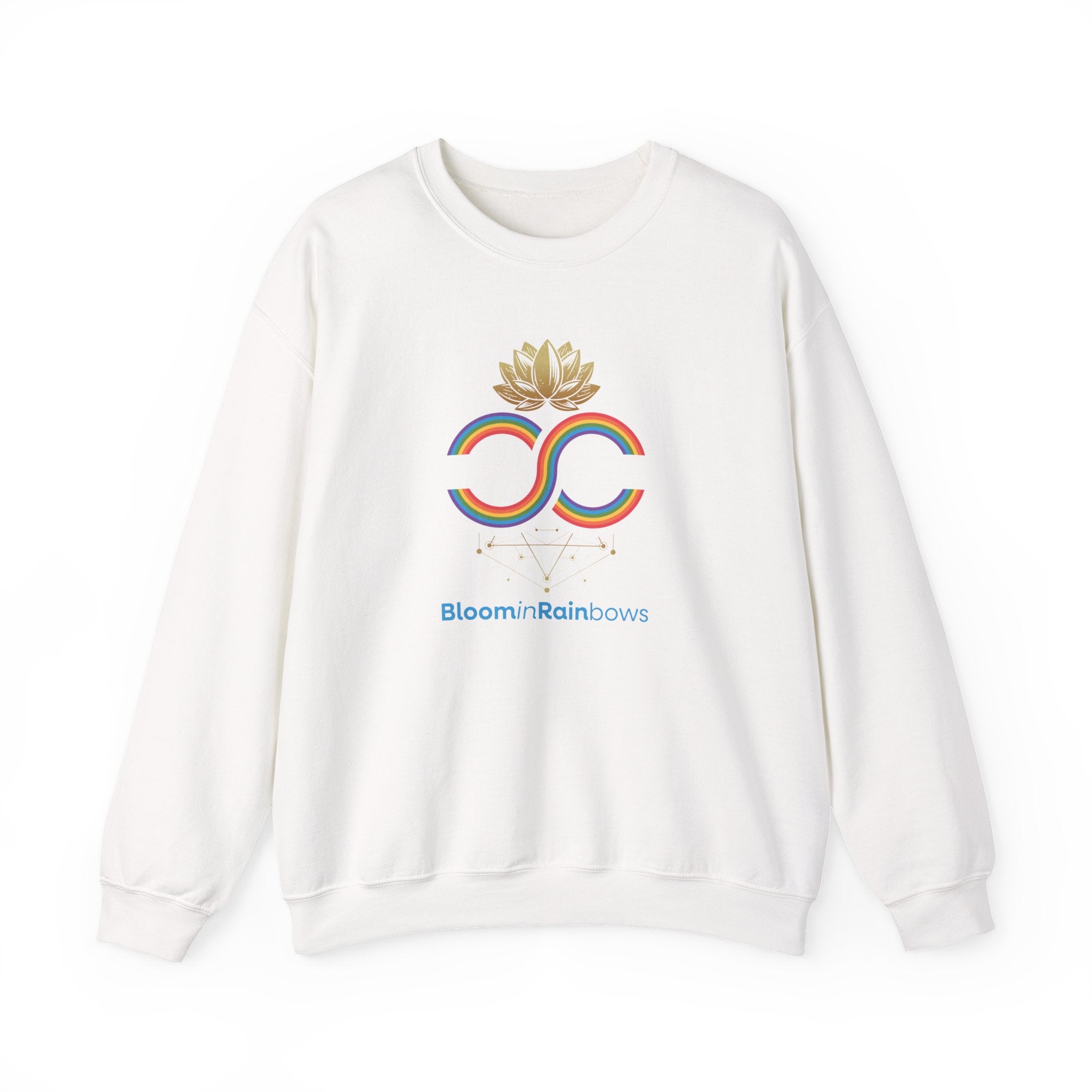 Bloomin Rainbows Crewneck Sweatshirt