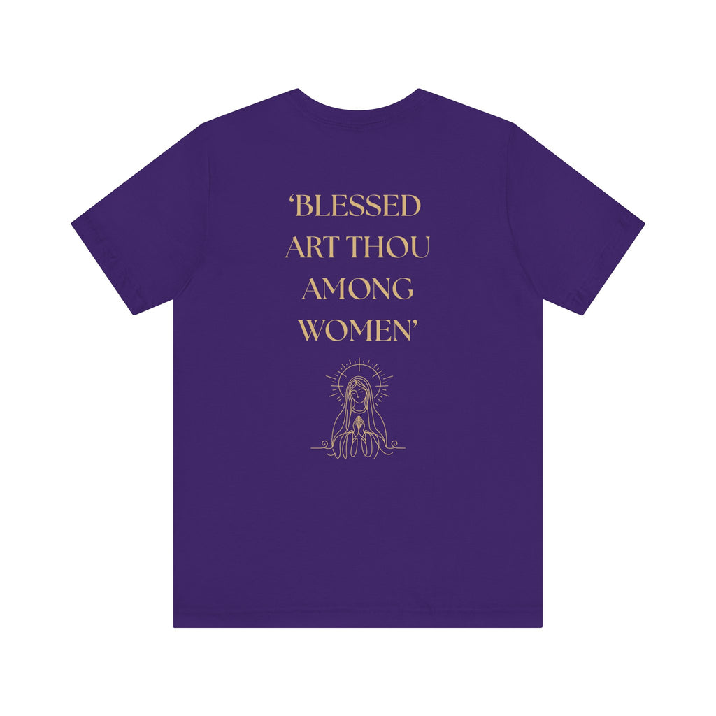 AMOBI Blessed Art Thou Women Unisex Tee