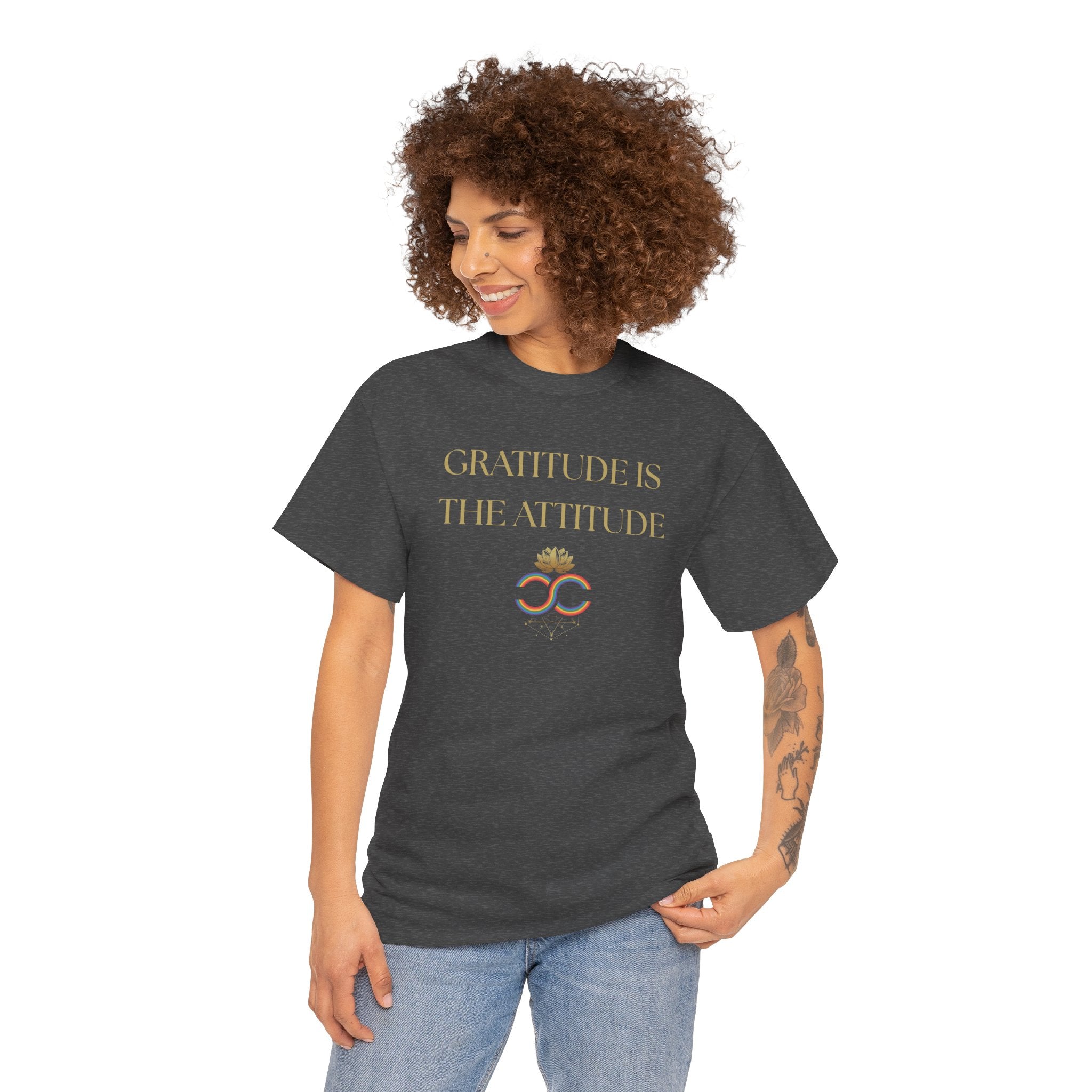 Gratitude Attitude Tee | Unisex Cotton Shirt