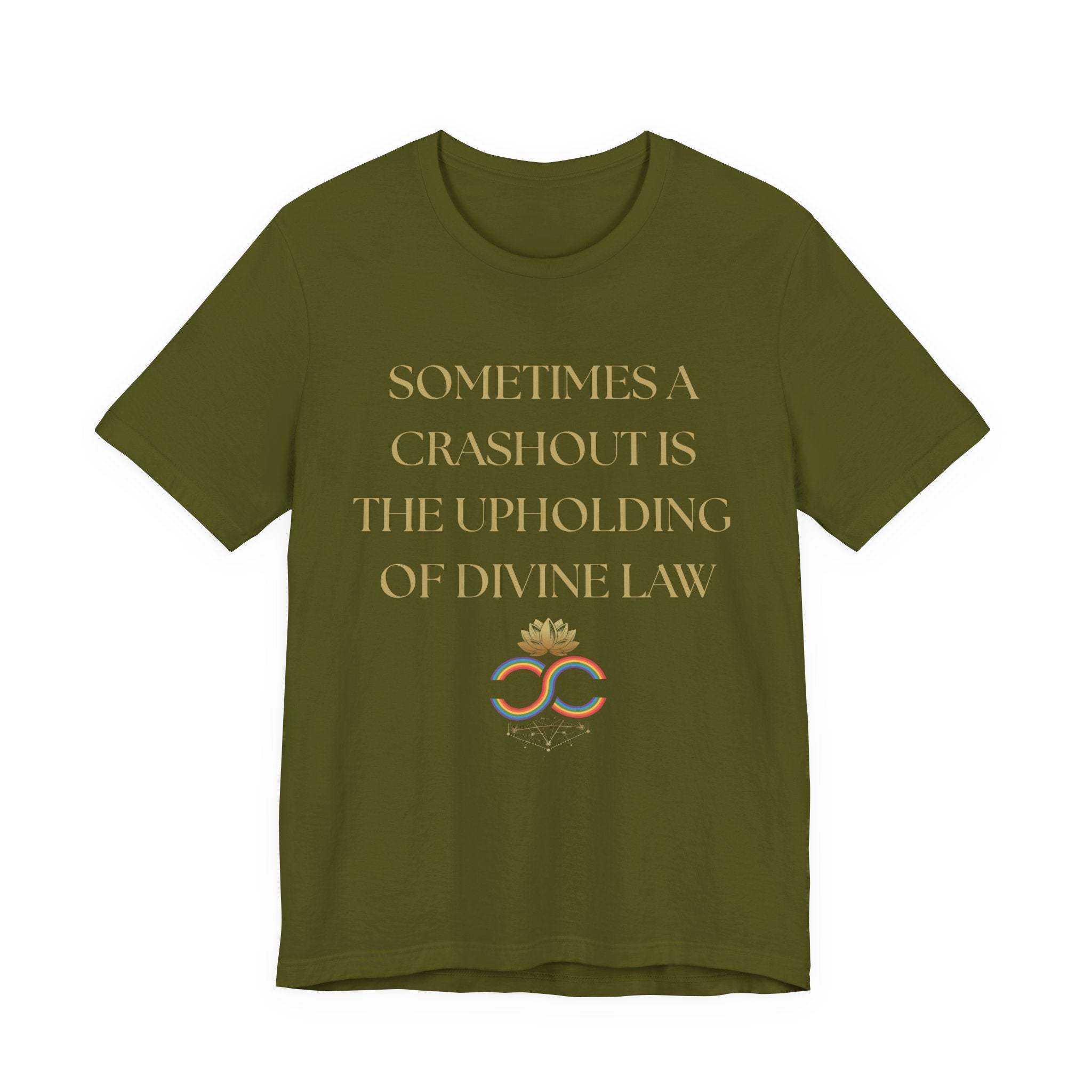Divine Law Art Unisex Tee, Inspirational Shirt