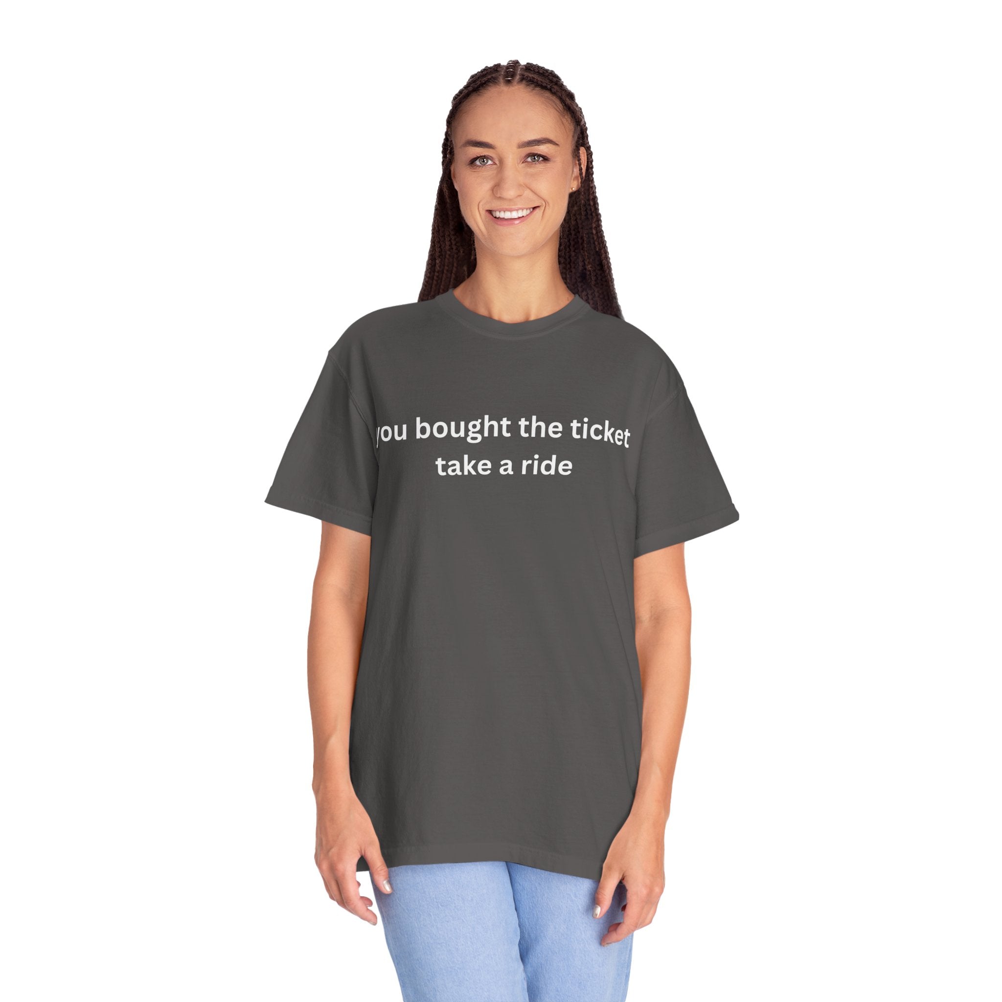 Adventure Awaits Unisex T-Shirt, Casual Wear, "You bought the ticket"