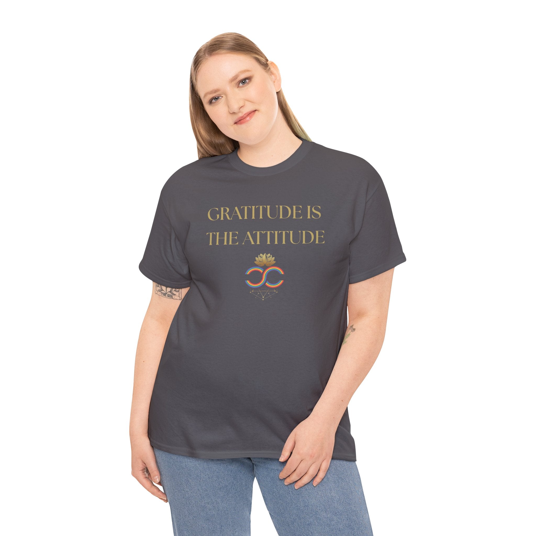 Gratitude Attitude Tee | Unisex Cotton Shirt