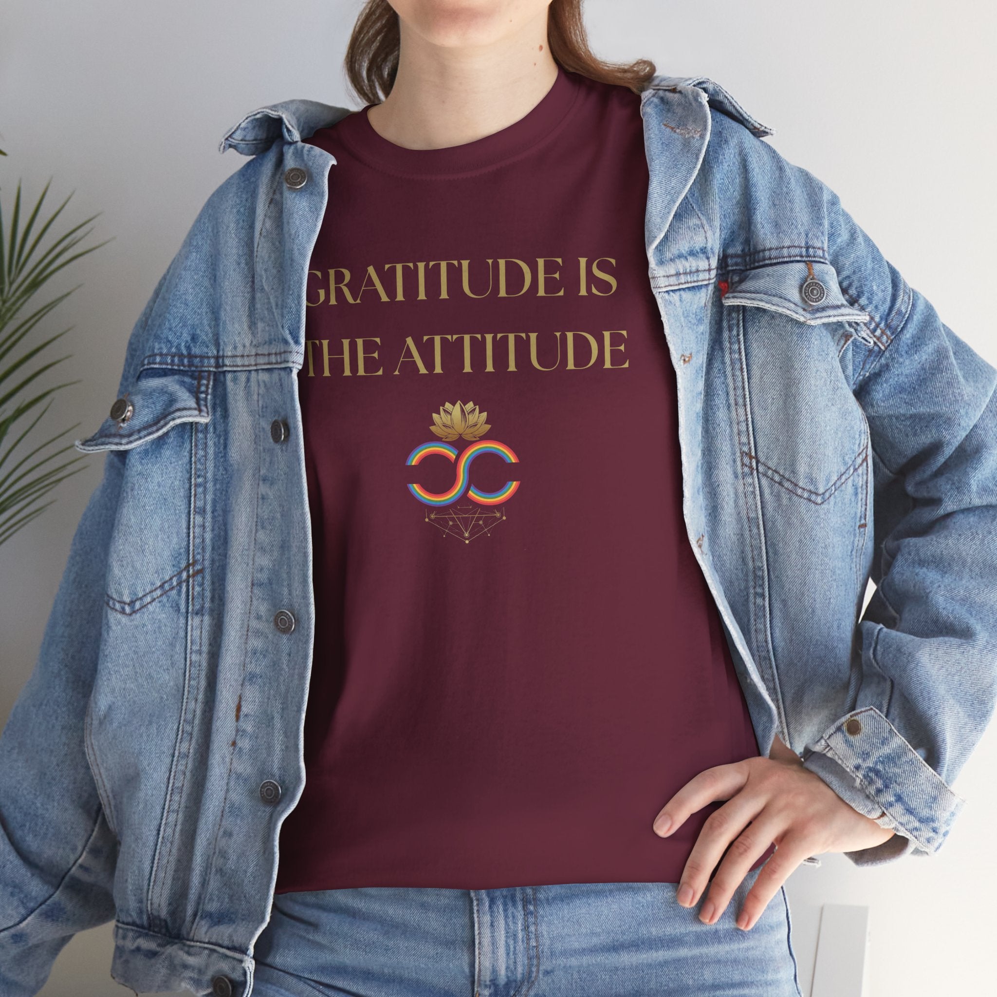 Gratitude Attitude Tee | Unisex Cotton Shirt