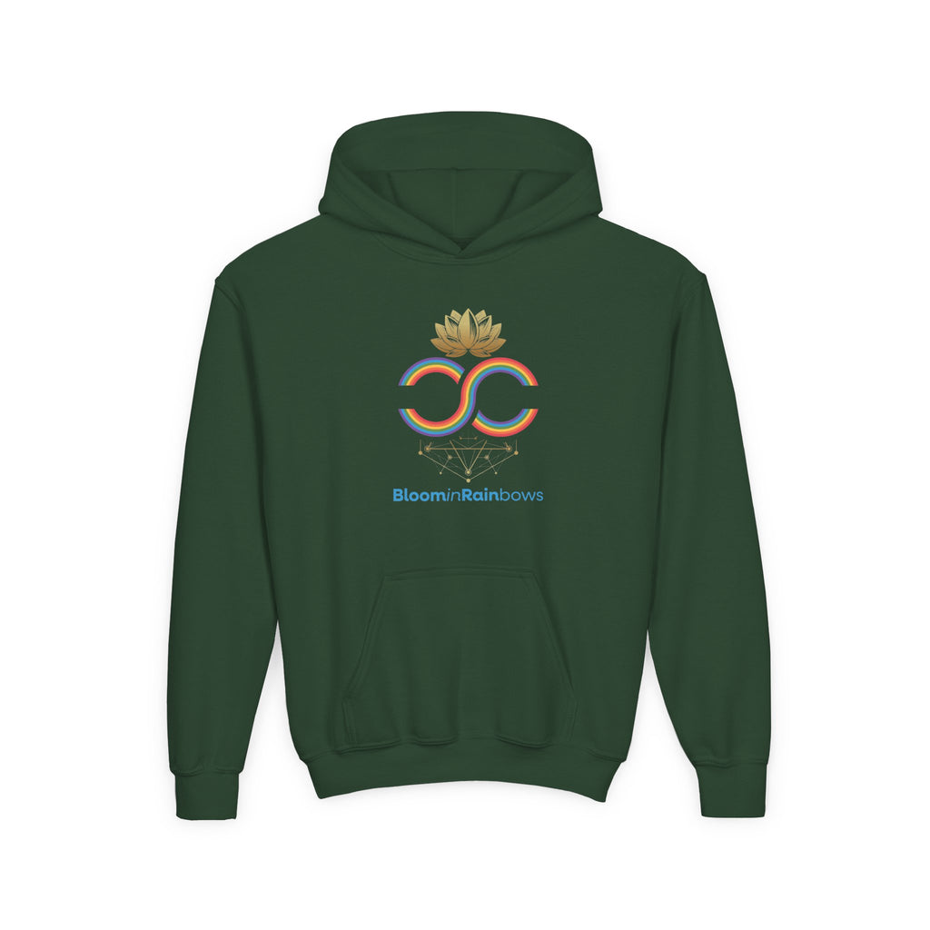 Youth Bloomin Rainbows Kids Hoodie