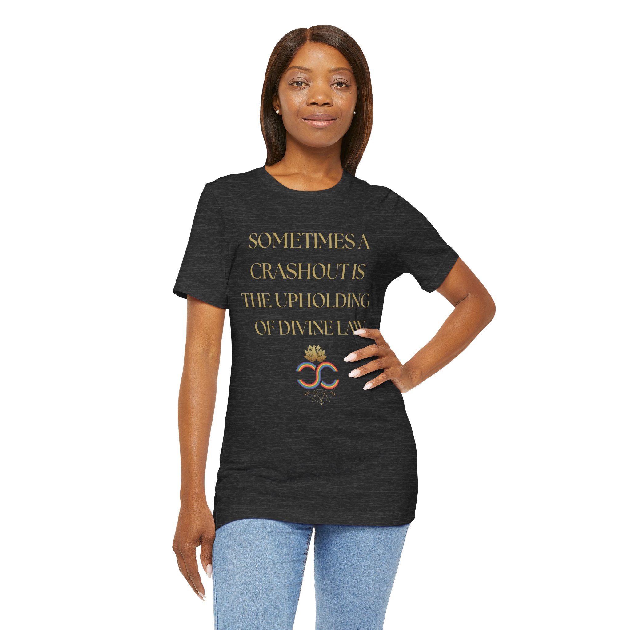 Divine Law Art Unisex Tee, Inspirational Shirt
